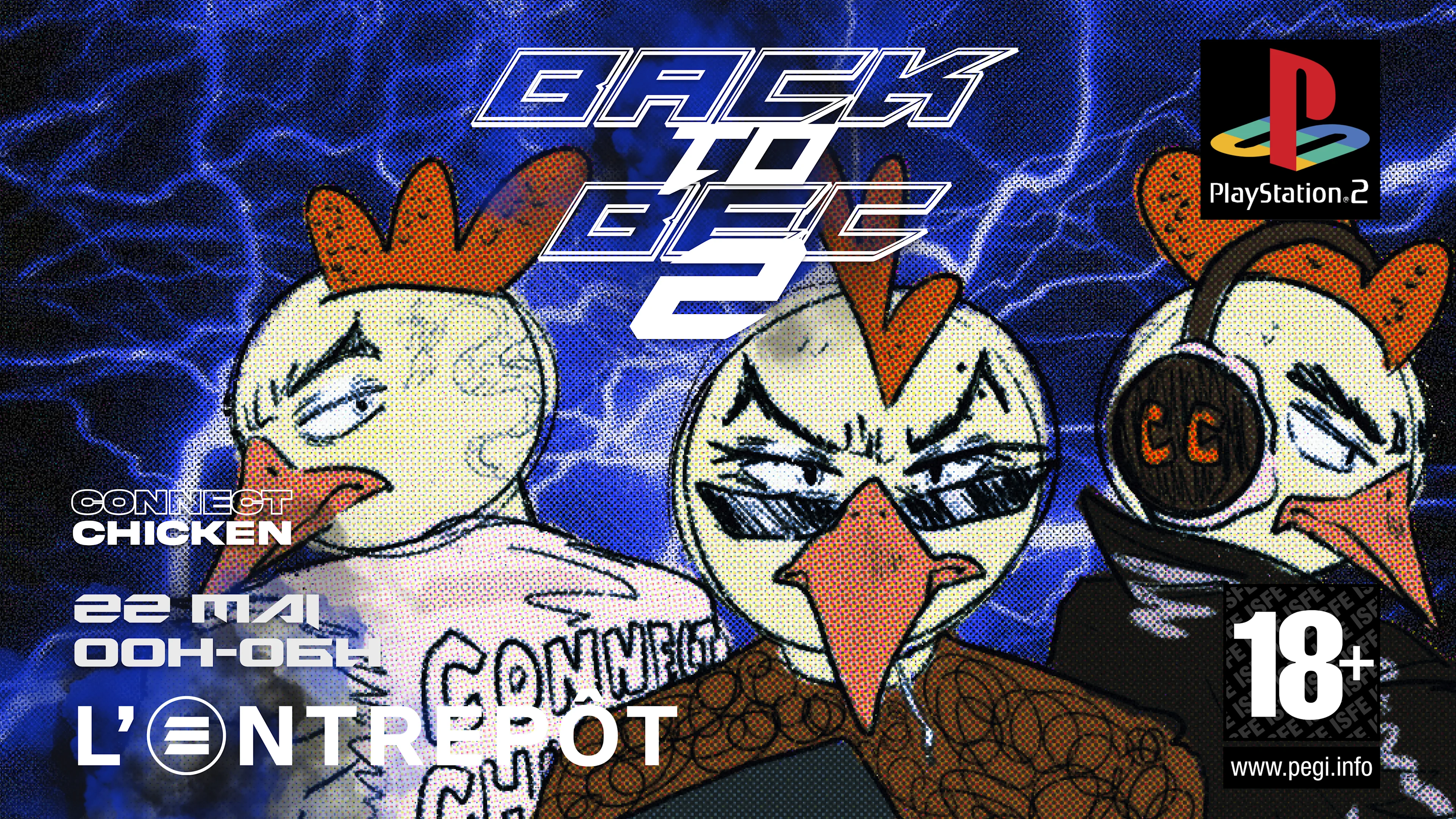 Back To Bec 2 - Connect Chicken X L'entrepôt Cover