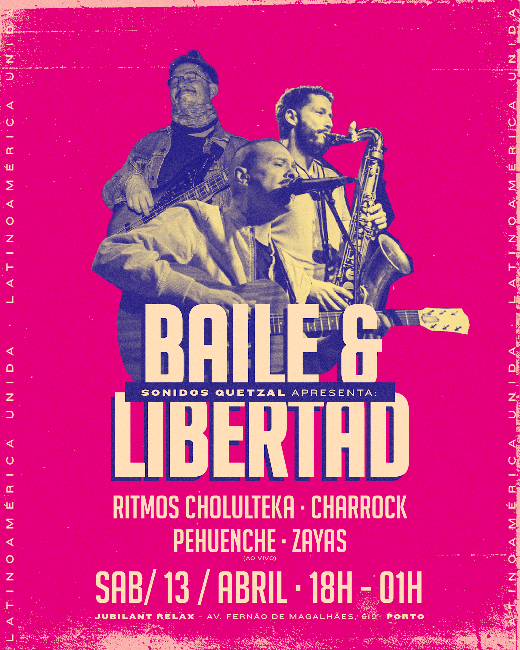 Baile & Libertad - Pehuenche & Charrock & Choululteka Cover