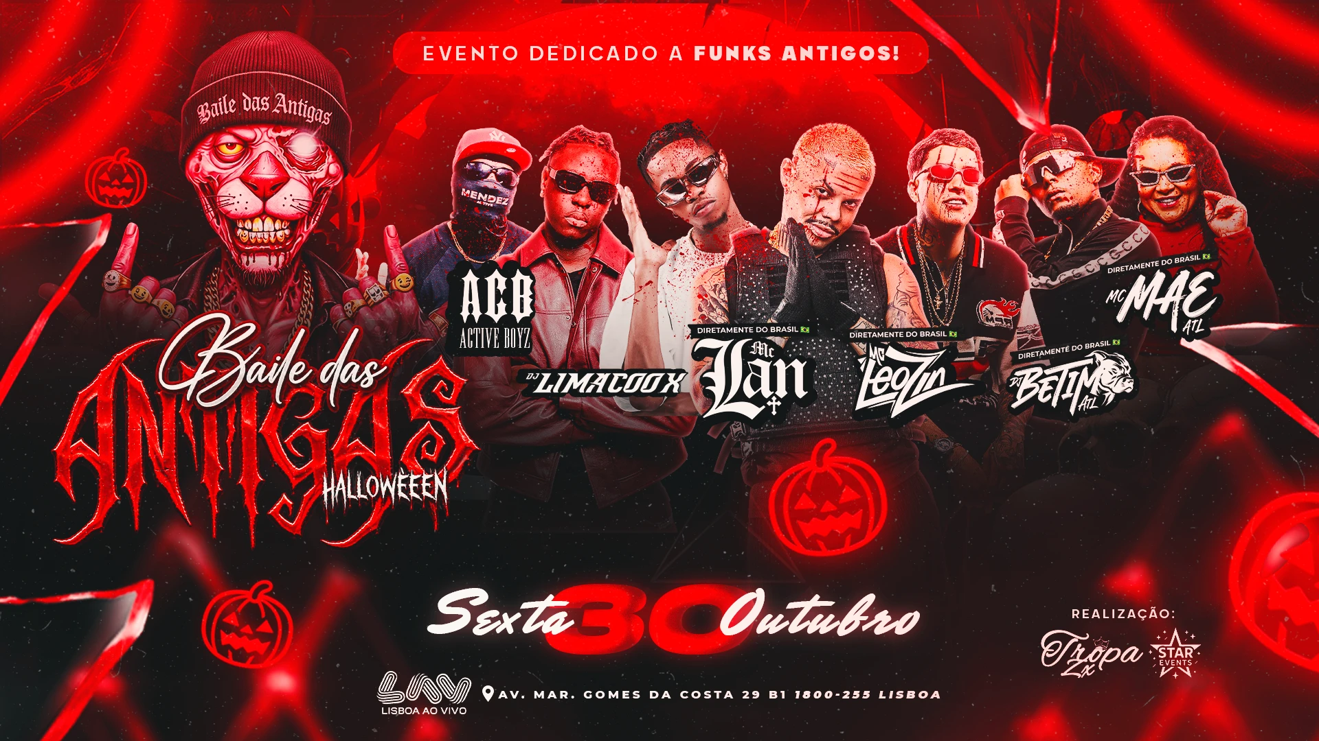 Halloween Baile Das Antigas Cover