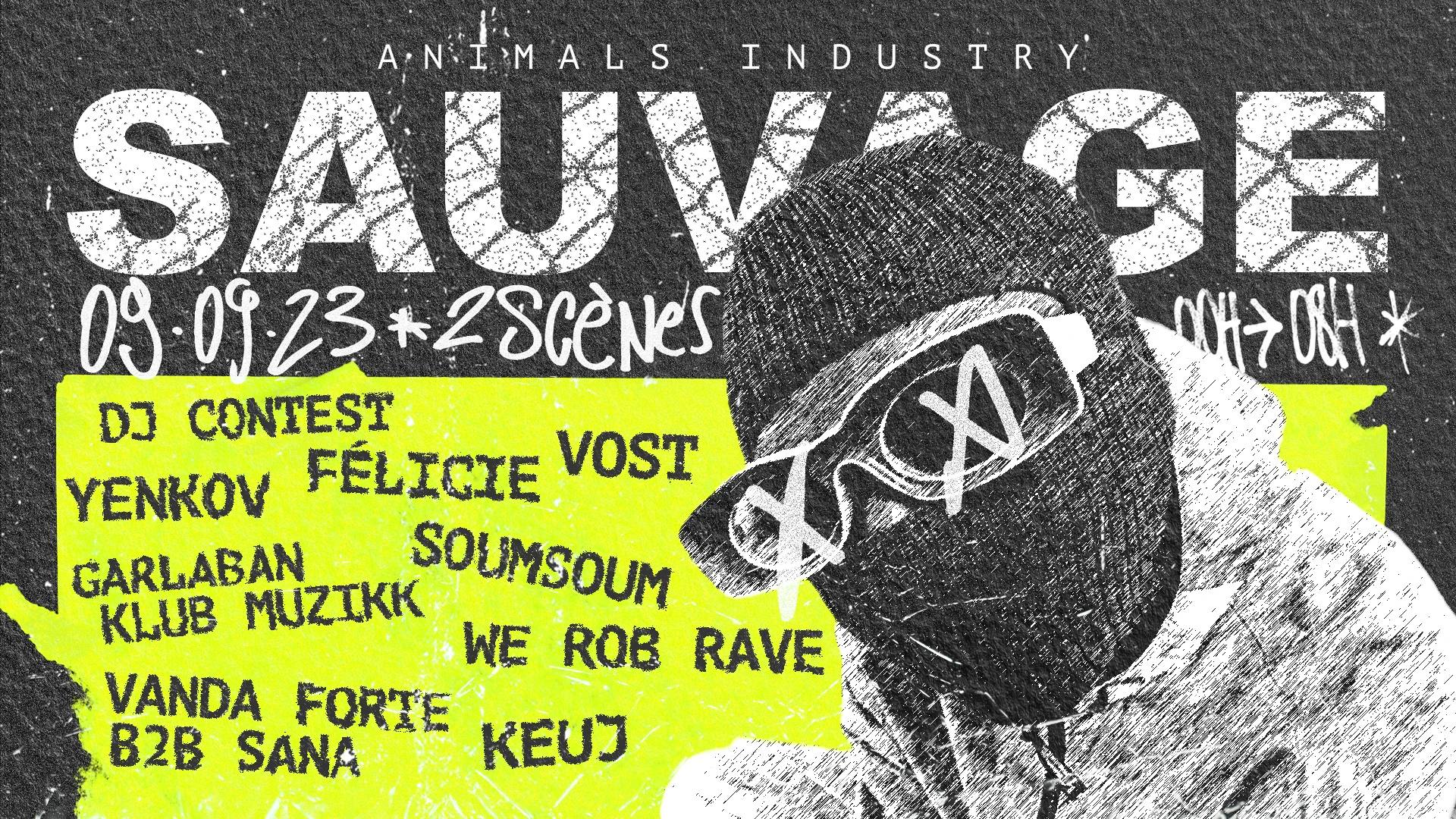 Sauvage Acte.007 / 2 Scènes Cover