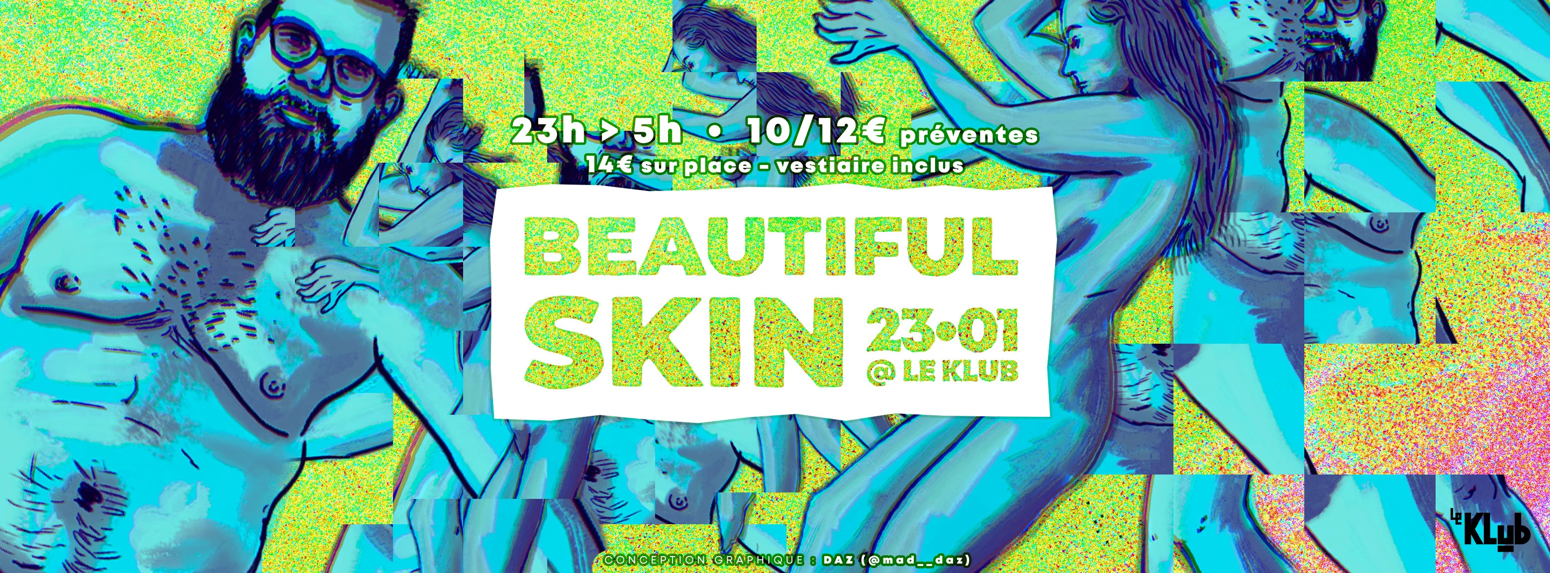 Beautiful Skin - Clubbing Naturiste - Le Klub Cover