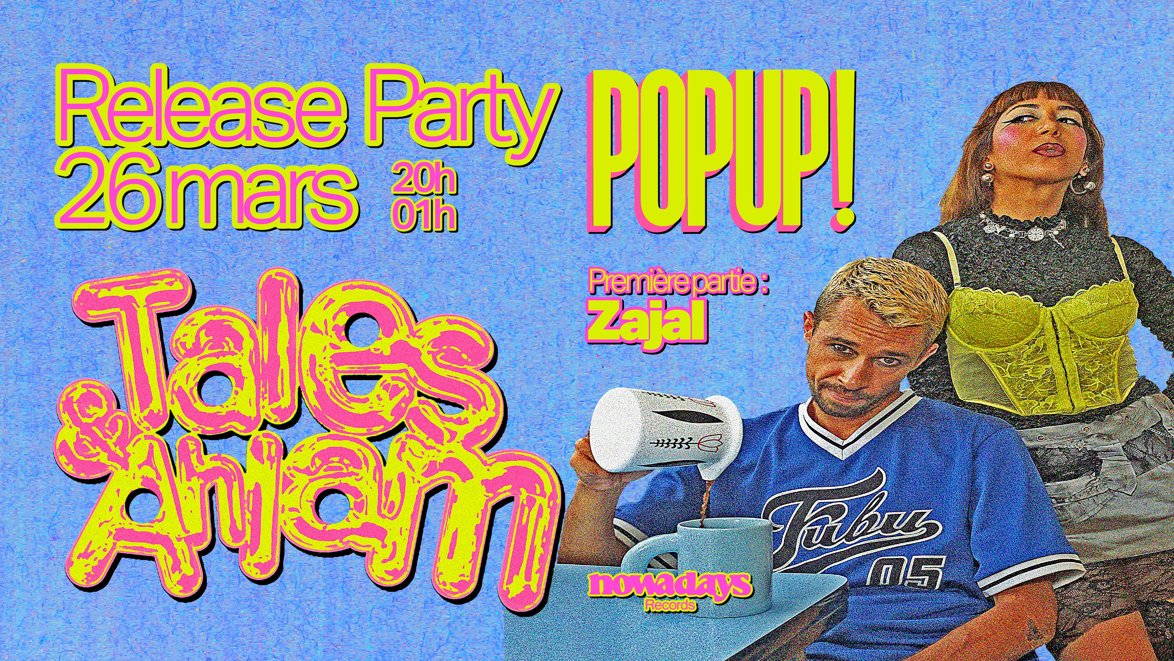 Tales & Ahlam Release Party + Zajal Cover