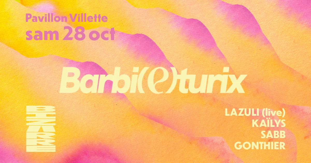 Bizarre · Barbi(E)Turix · Pavillon Villette Cover
