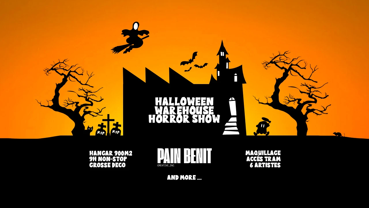 Halloween Warehouse 2023 Cover