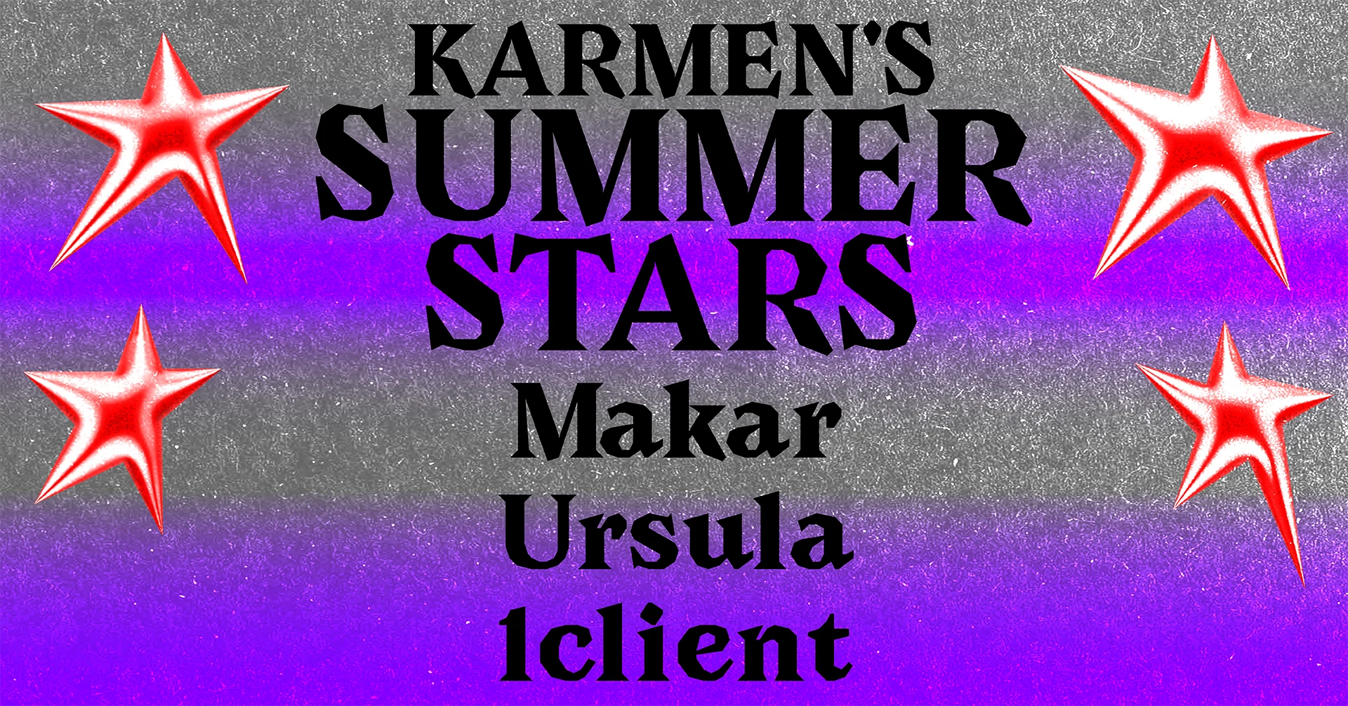 Karmen's Summer Stars [Makar, Ursula, 1client] Cover