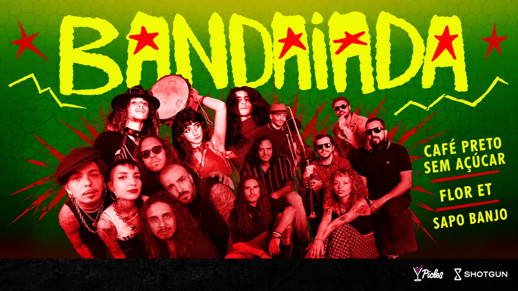 Sábado 18h · Bandaiada · Flor Et + Sapo Banjo Cover