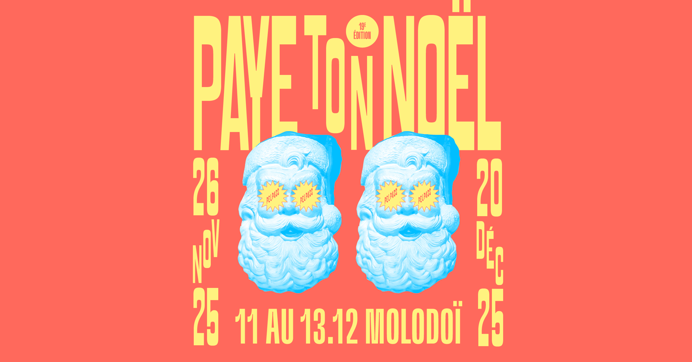 Paye Ton Noel 2025 - Molodoï Cover