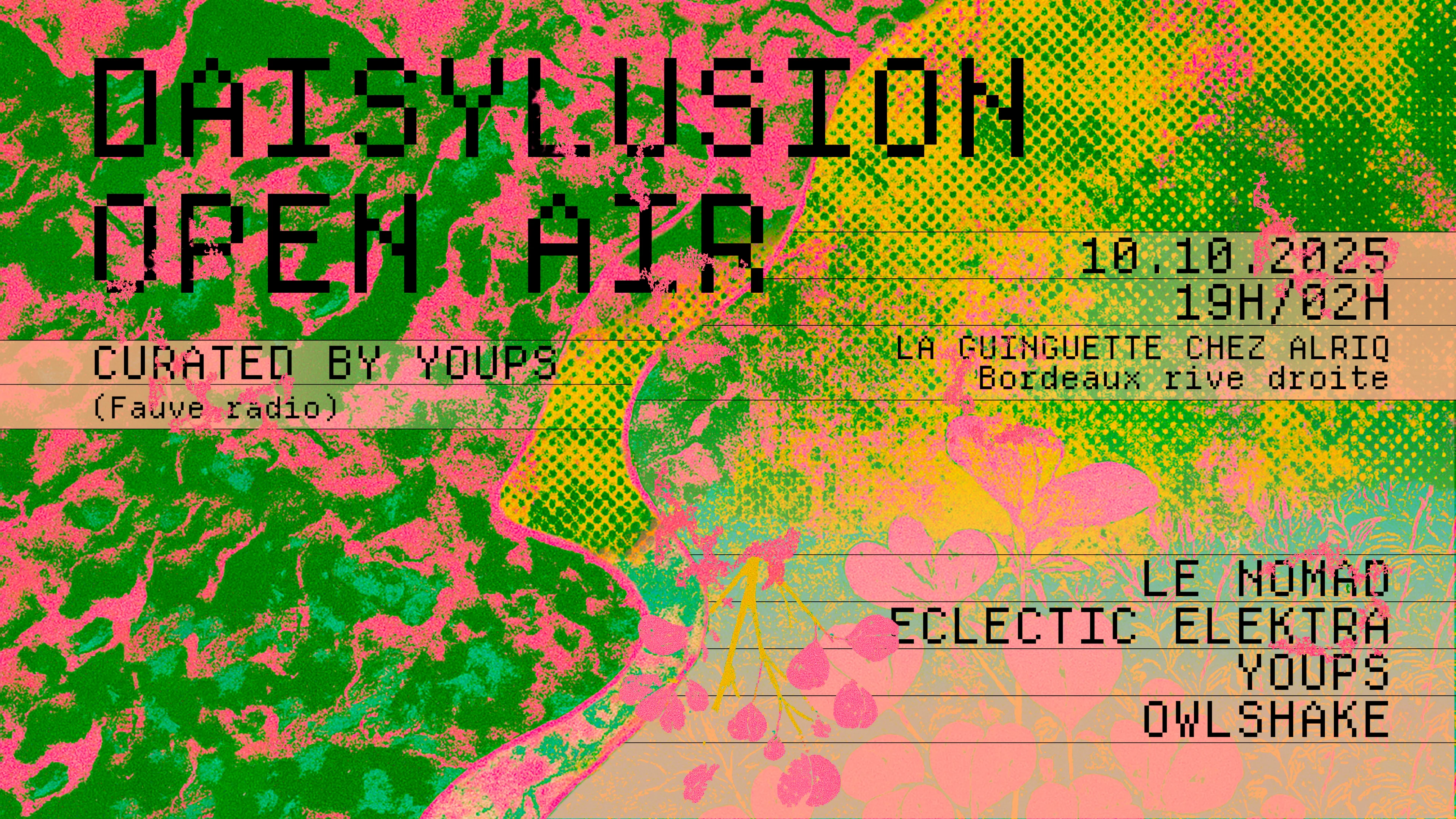 Daisylusion Open Air #3 Curated By Youps (Owlshake, & More) Cover