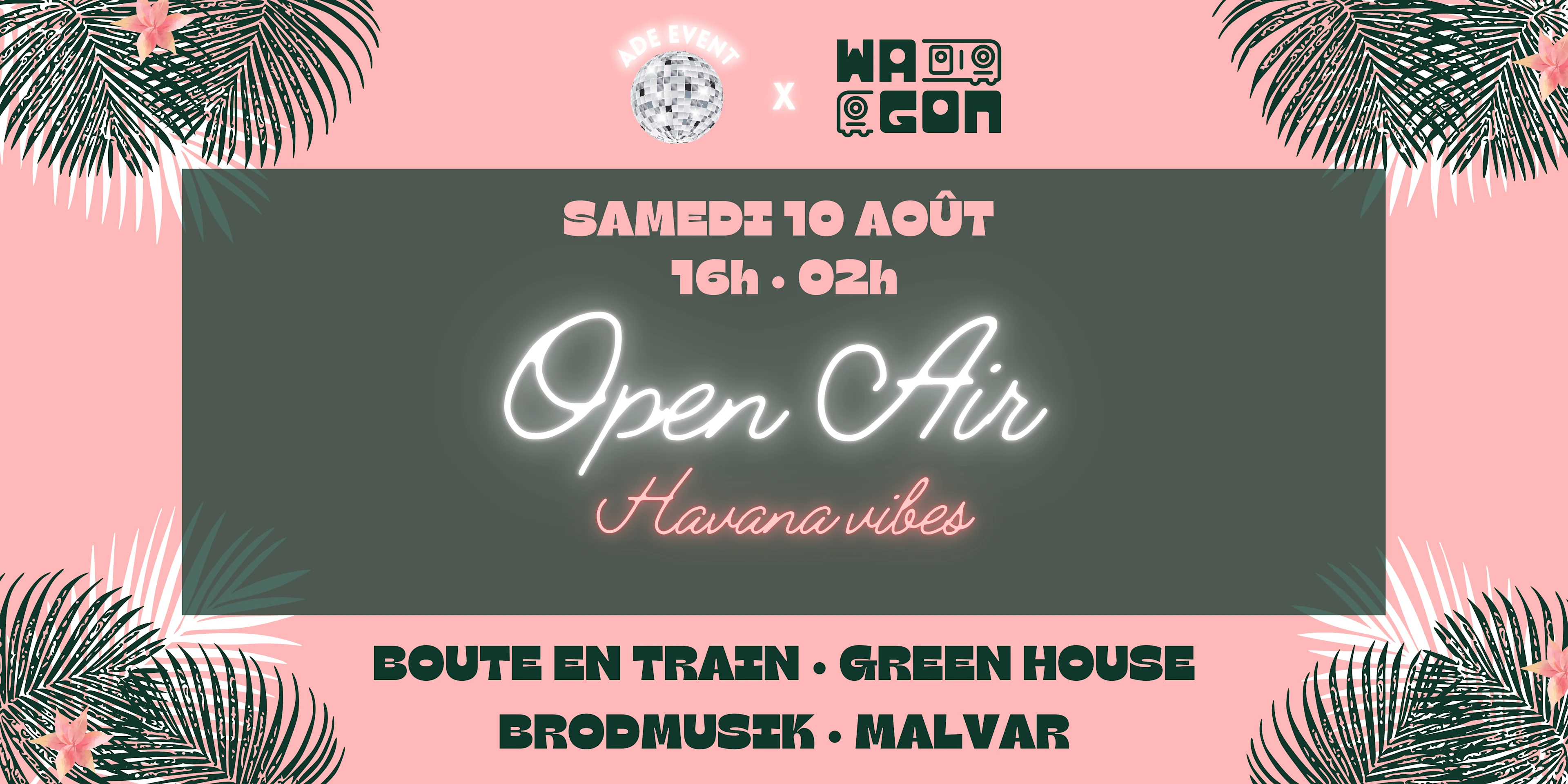 Open Air - Wagon - Havana Vibes - 10.08.24 Cover