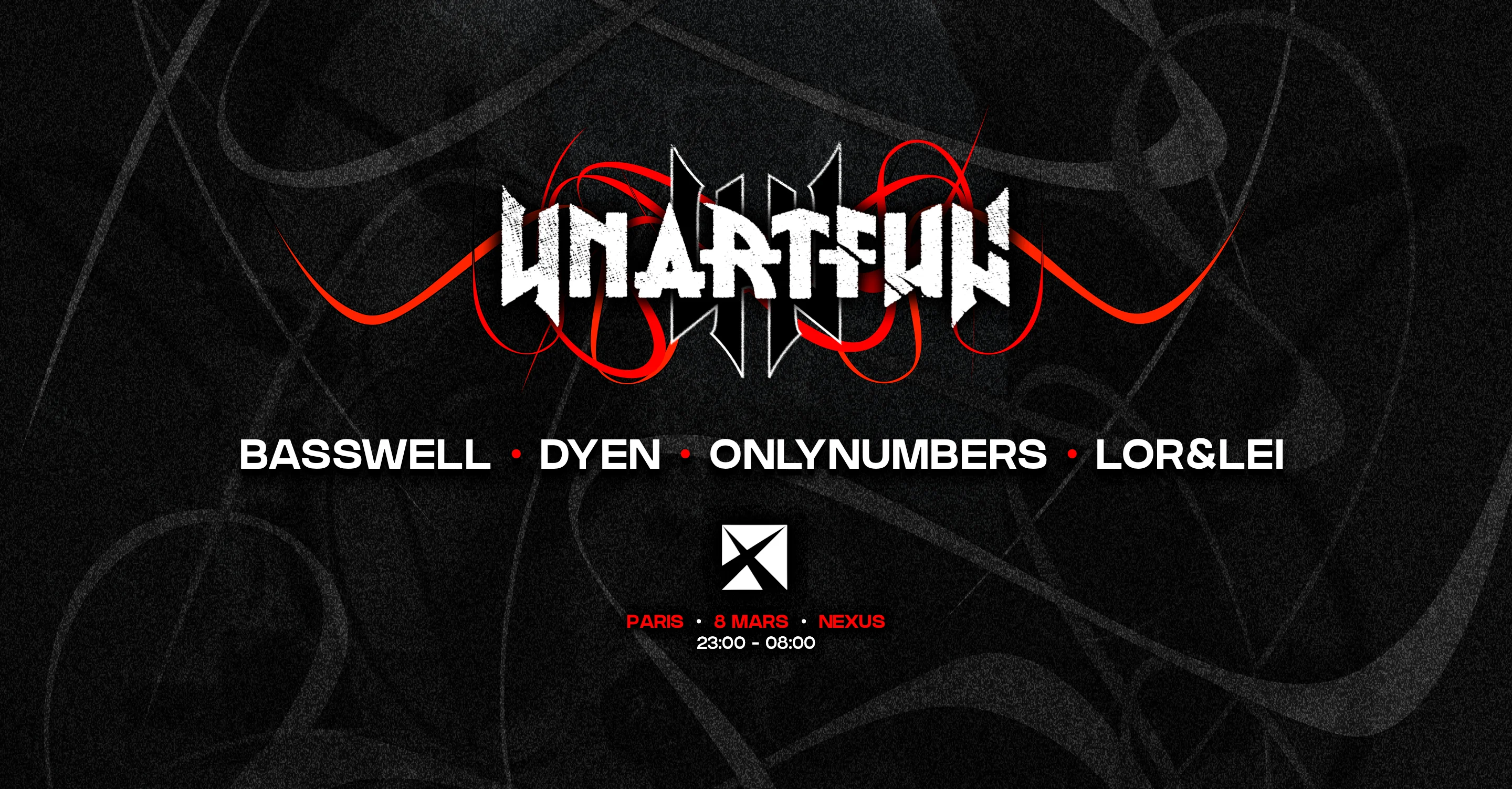 Unartful : Basswell | Dyen | Onlynumbers | Lor&Lei Cover