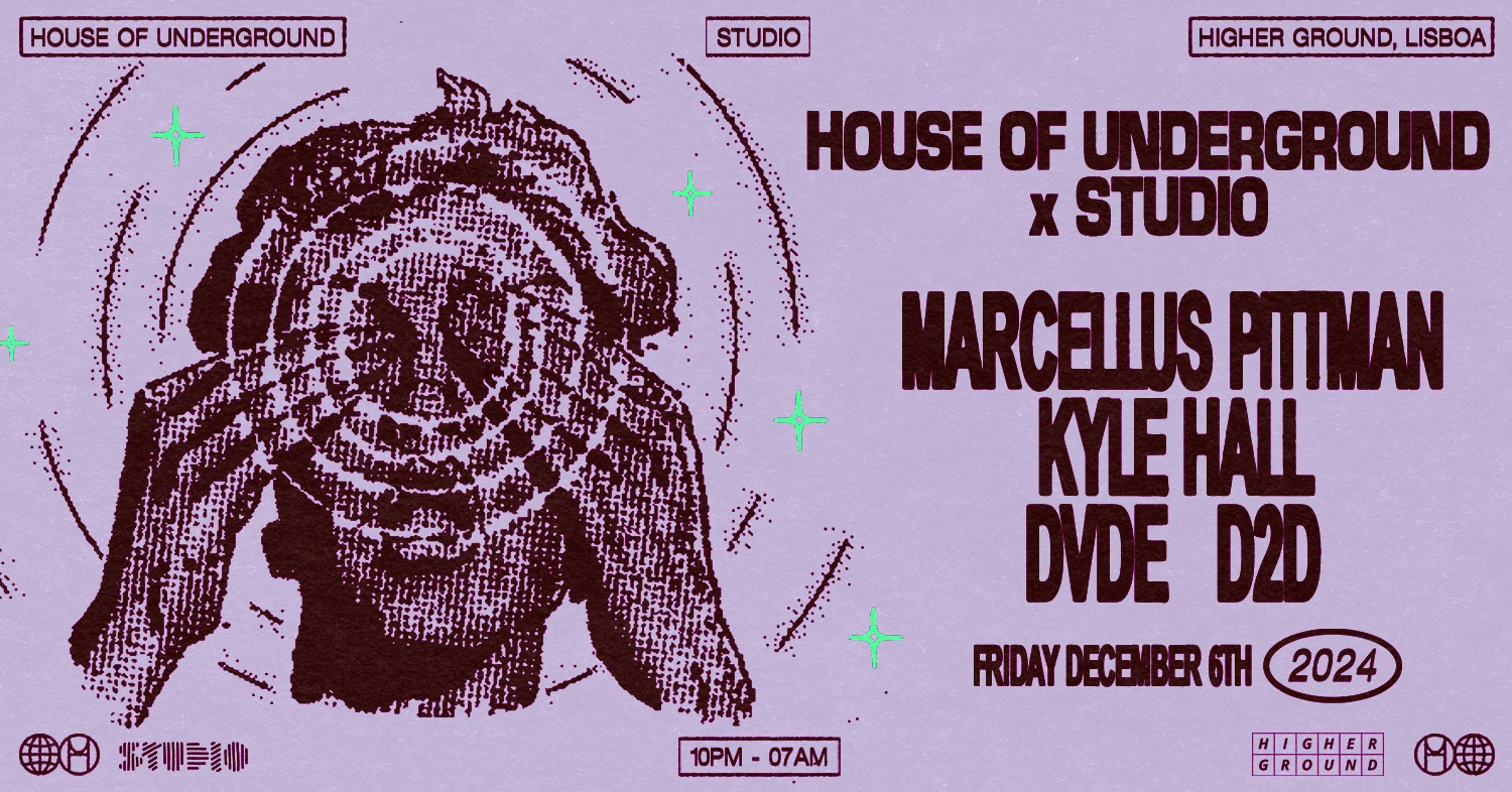House Of Underground X Studio : Marcellus Pittman &Kyle Hall Cover