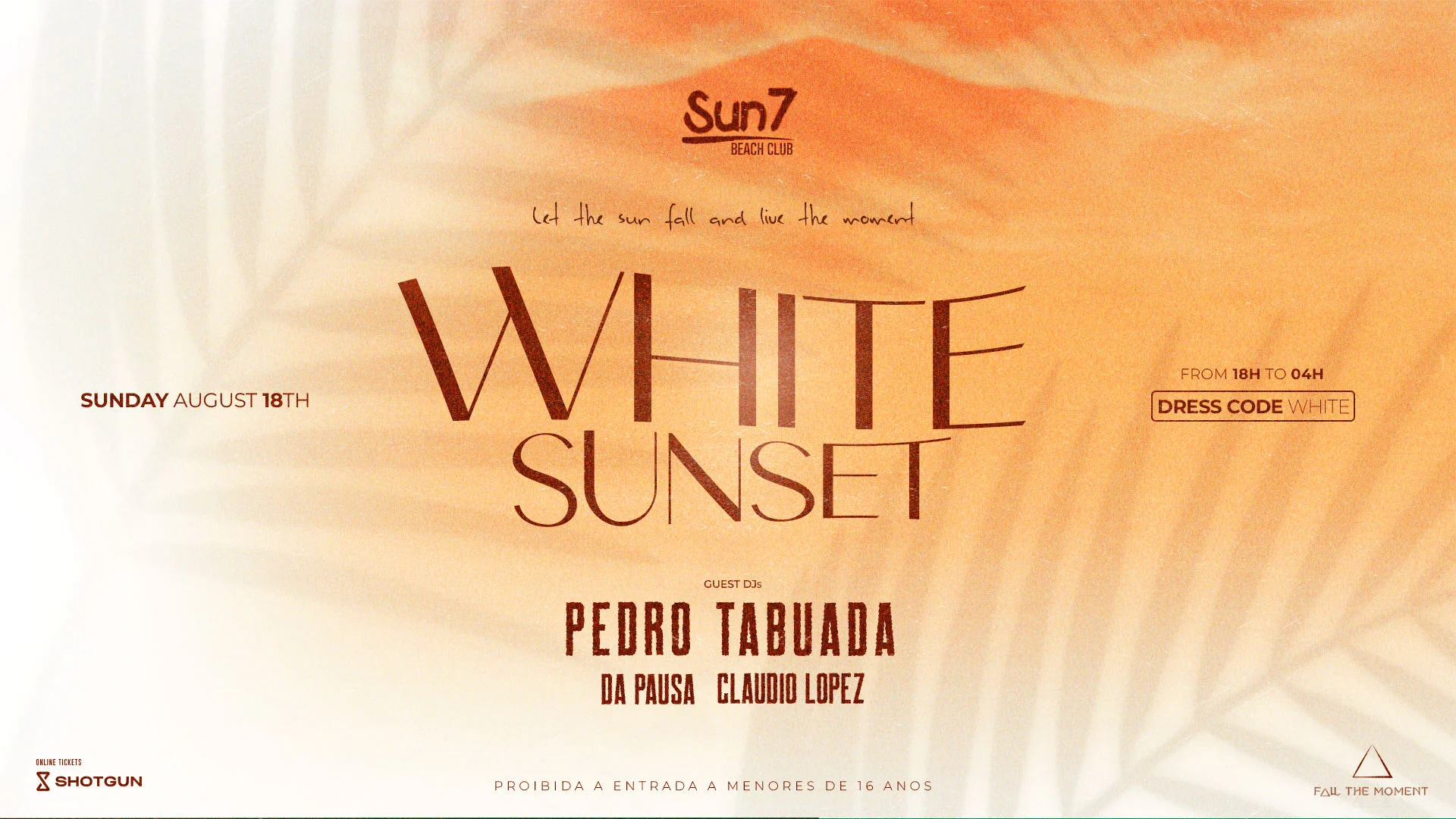 White Sunset Moment Cover