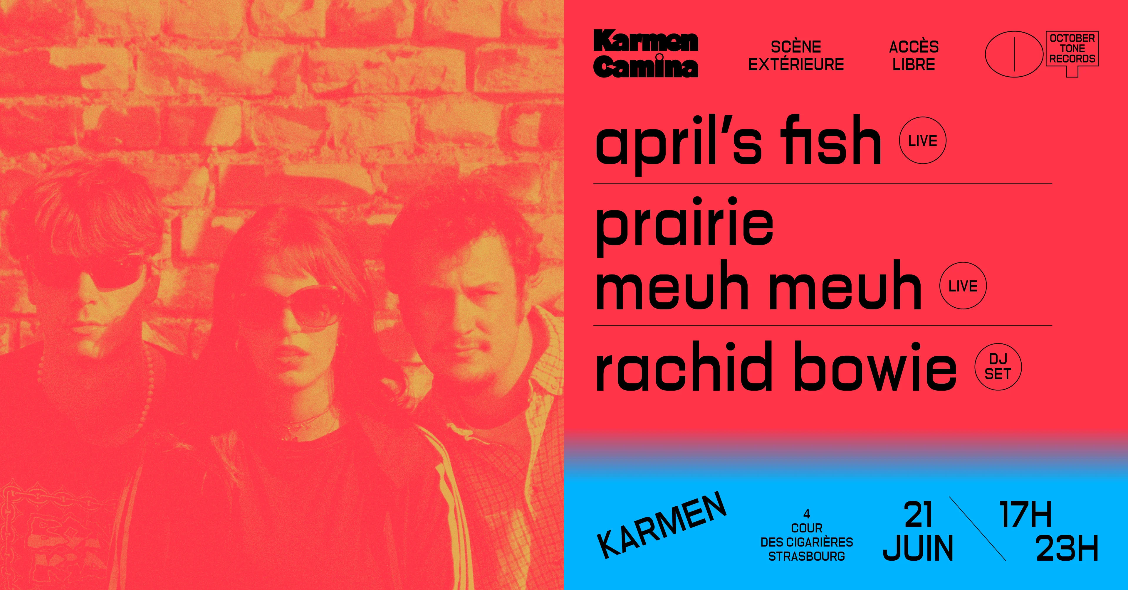 Fête De La Musique Day W/ October Tone [April's Fish &+] Cover