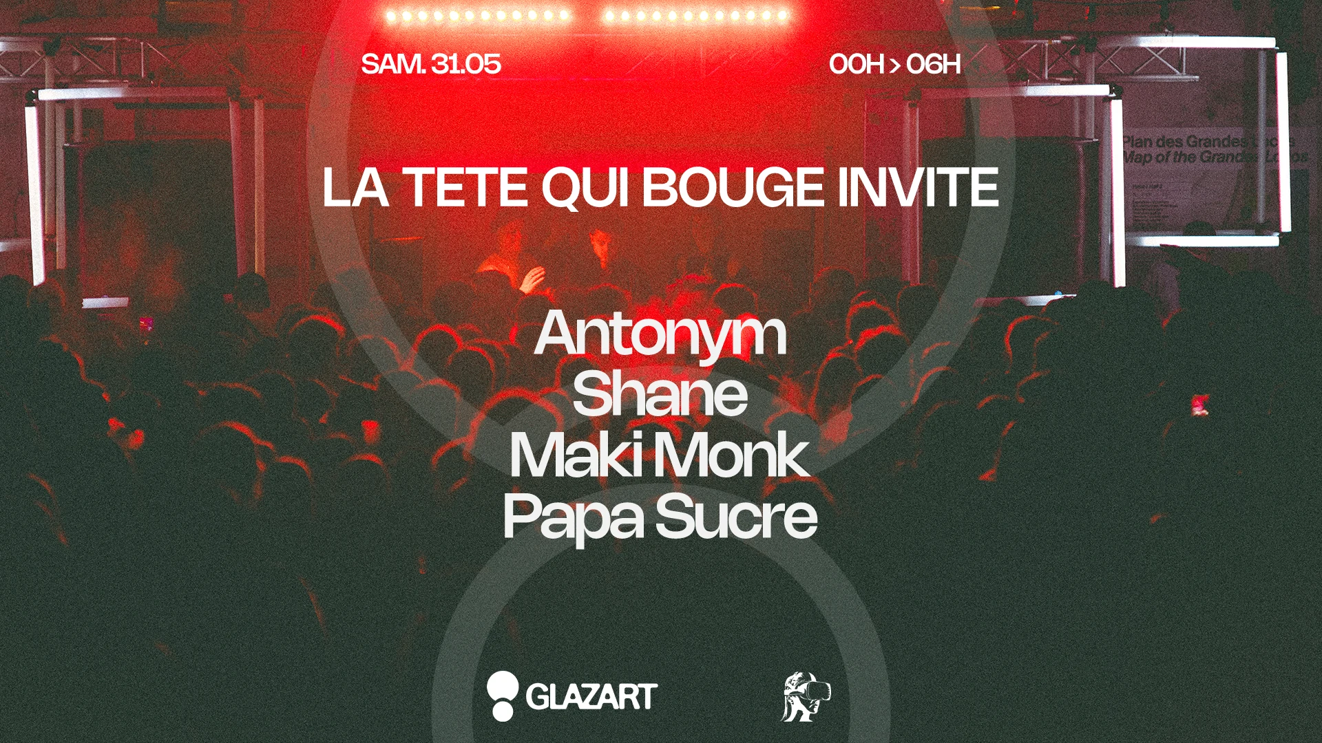 La Tête Qui Bouge : Antonym - Shane - Maki Monk & More Cover