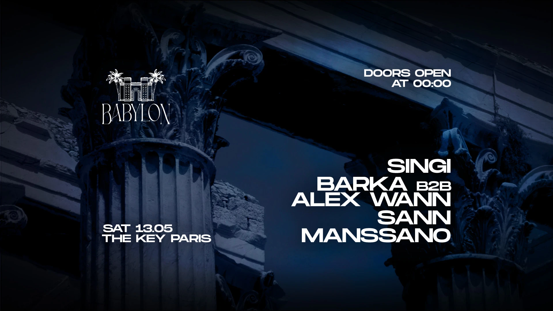 Babylon Invite Barka B2b Alex Wann & Singi & Sann & Manssano Cover