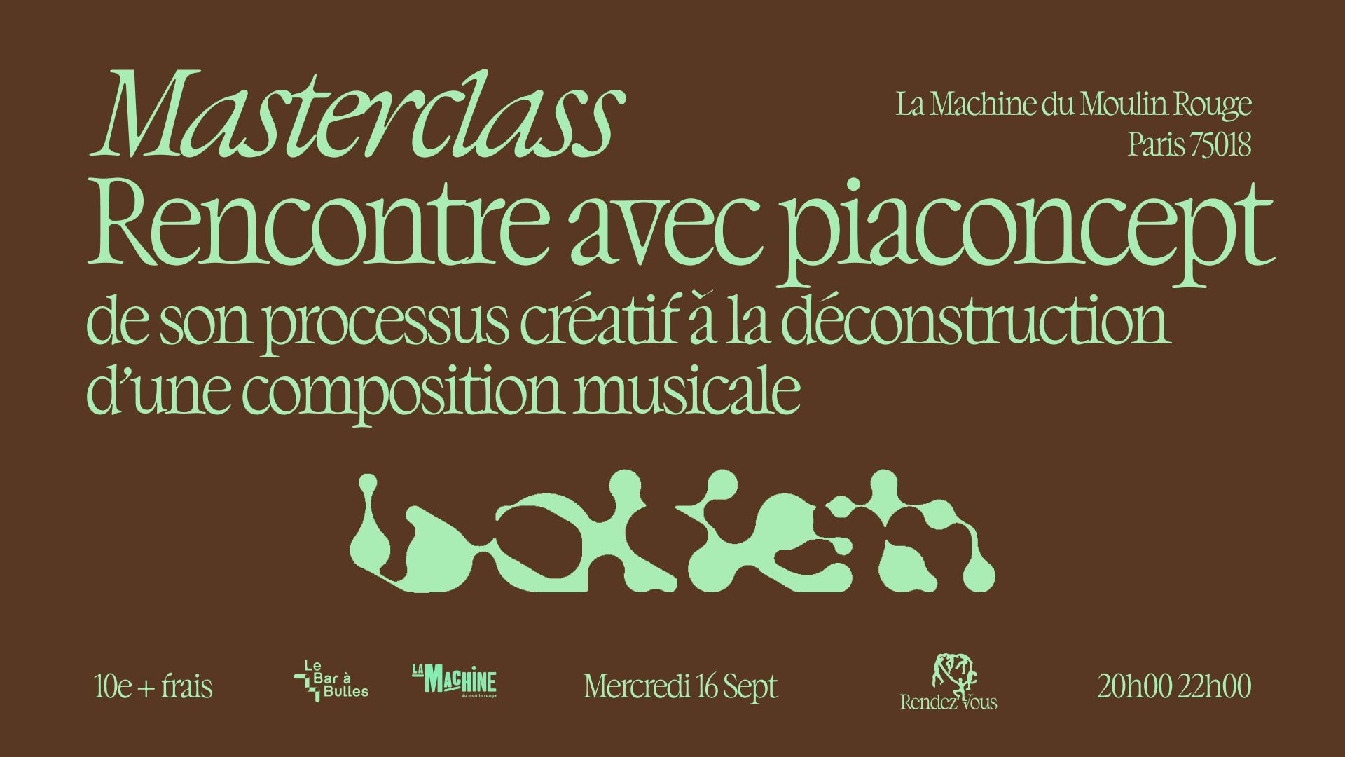Masterclass Production Musicale : Rencontre Avec Piaconcept Cover