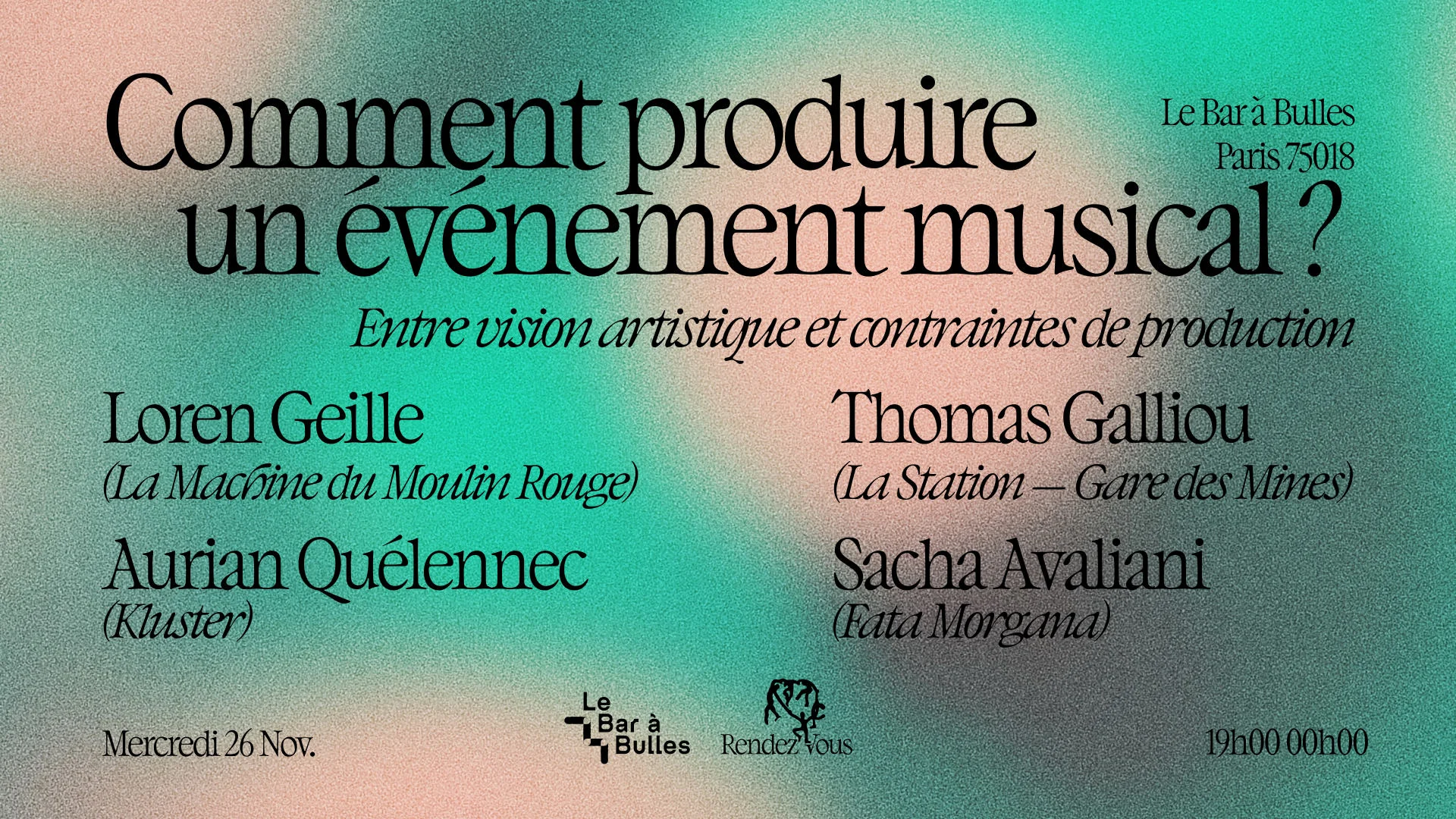 Comment Produire Un Événement Musical ? Cover