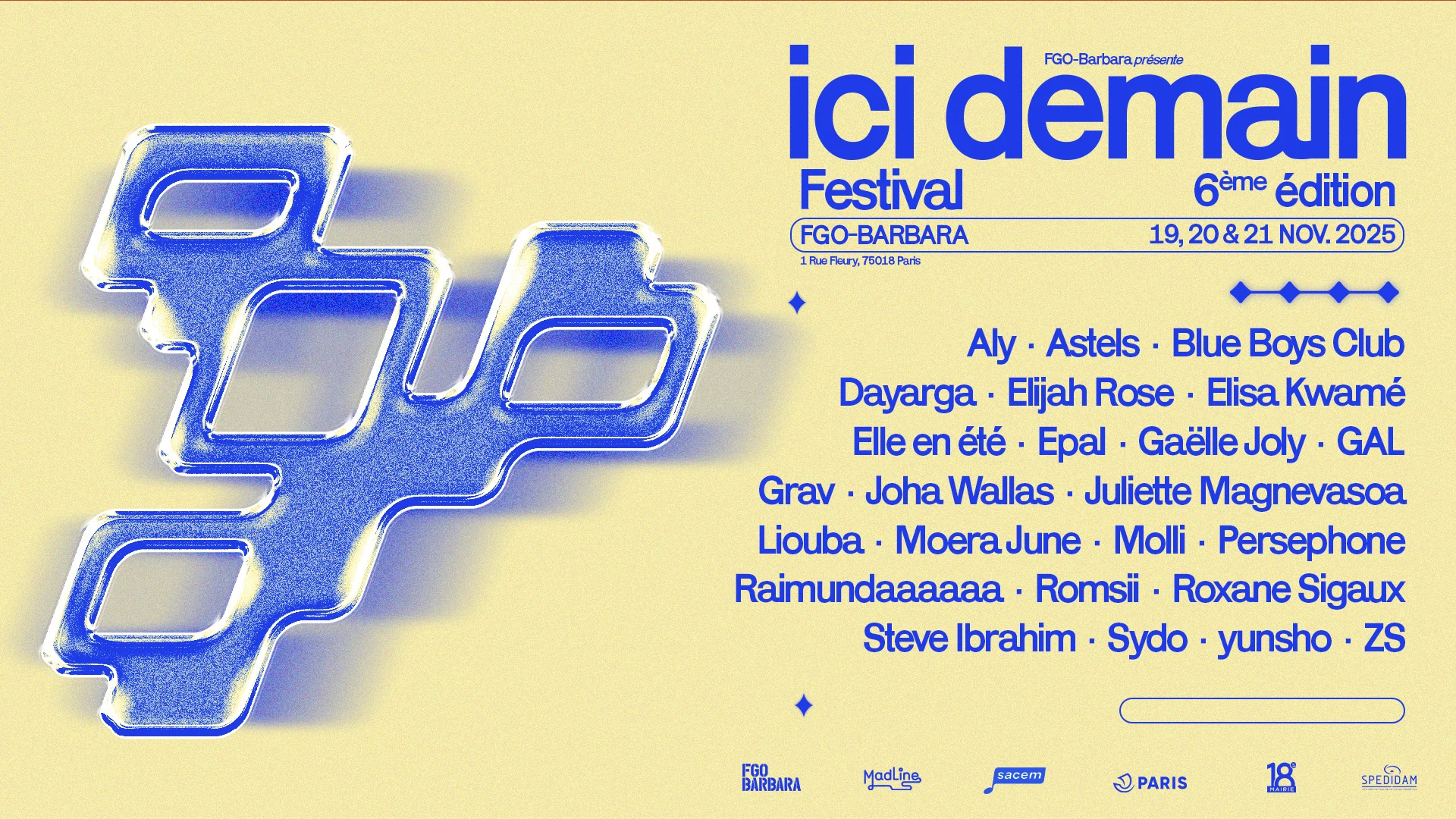 Ici Demain Festival #6 Cover