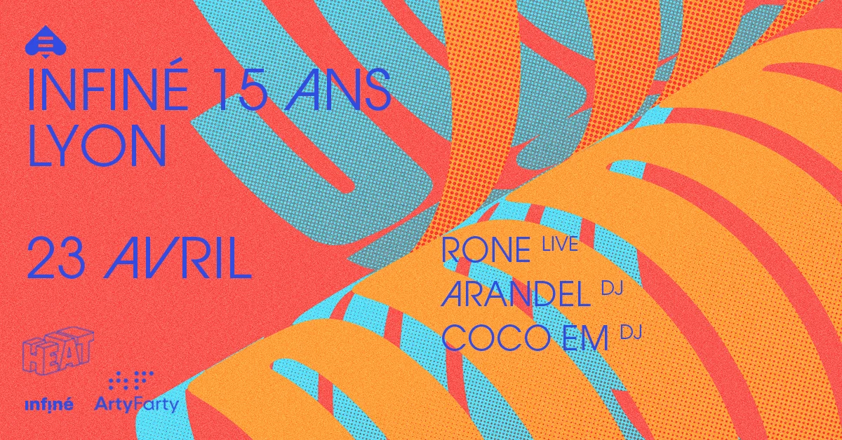 Infiné 15 Ans X Lyon : Rone (Live A/V), Arandel, Coco Em Cover
