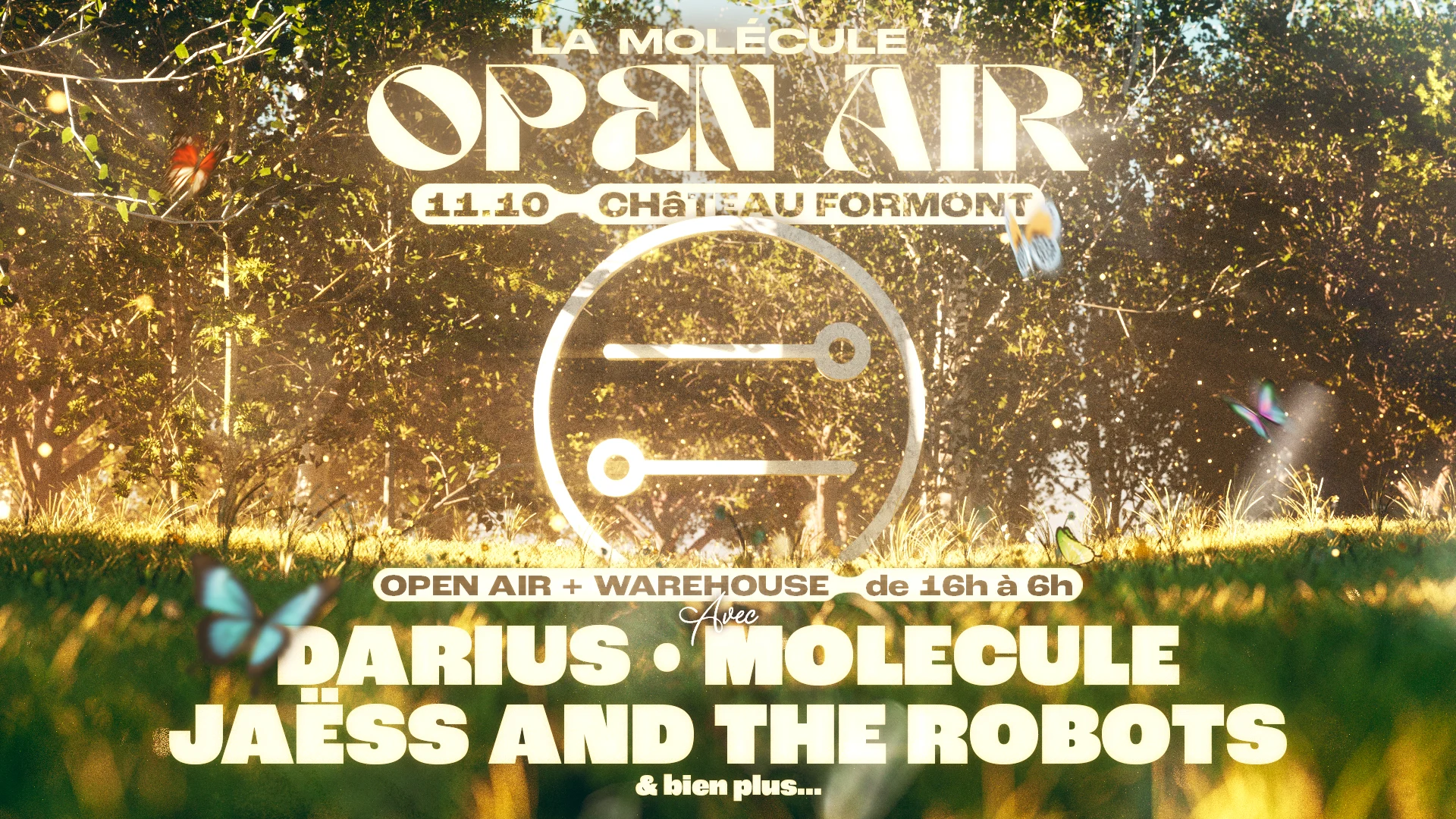 La Molécule Open Air Invite Darius, Molécule Et Jaëss Cover