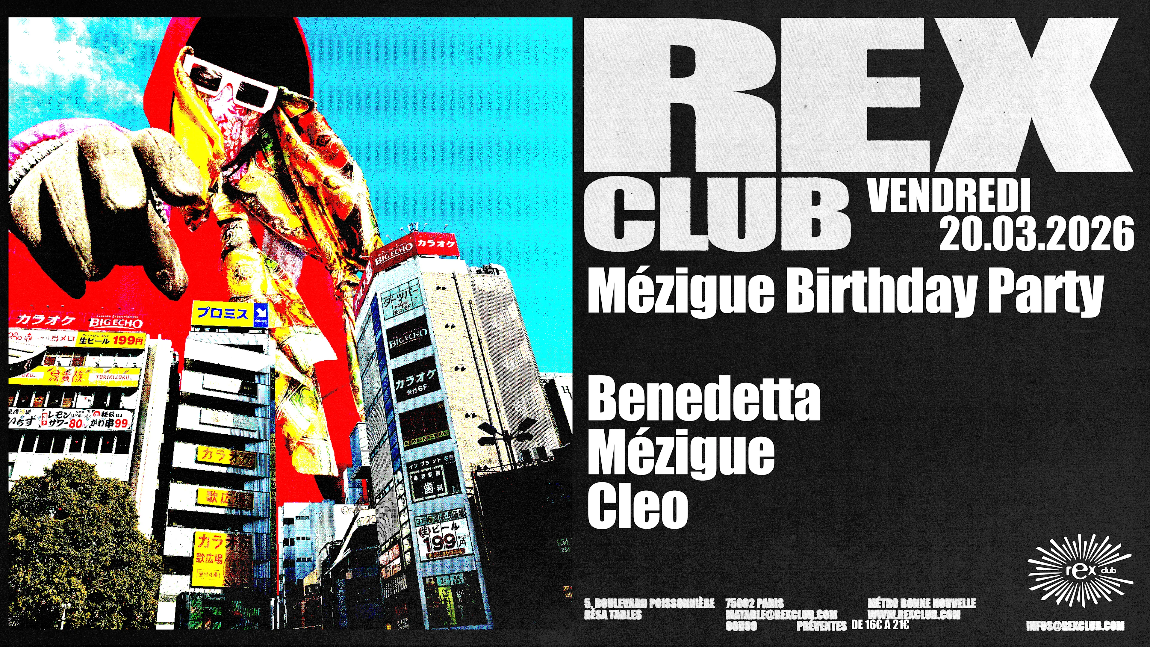 Mézigue Birthday Party: Benedetta, Mézigue, Cleo Cover