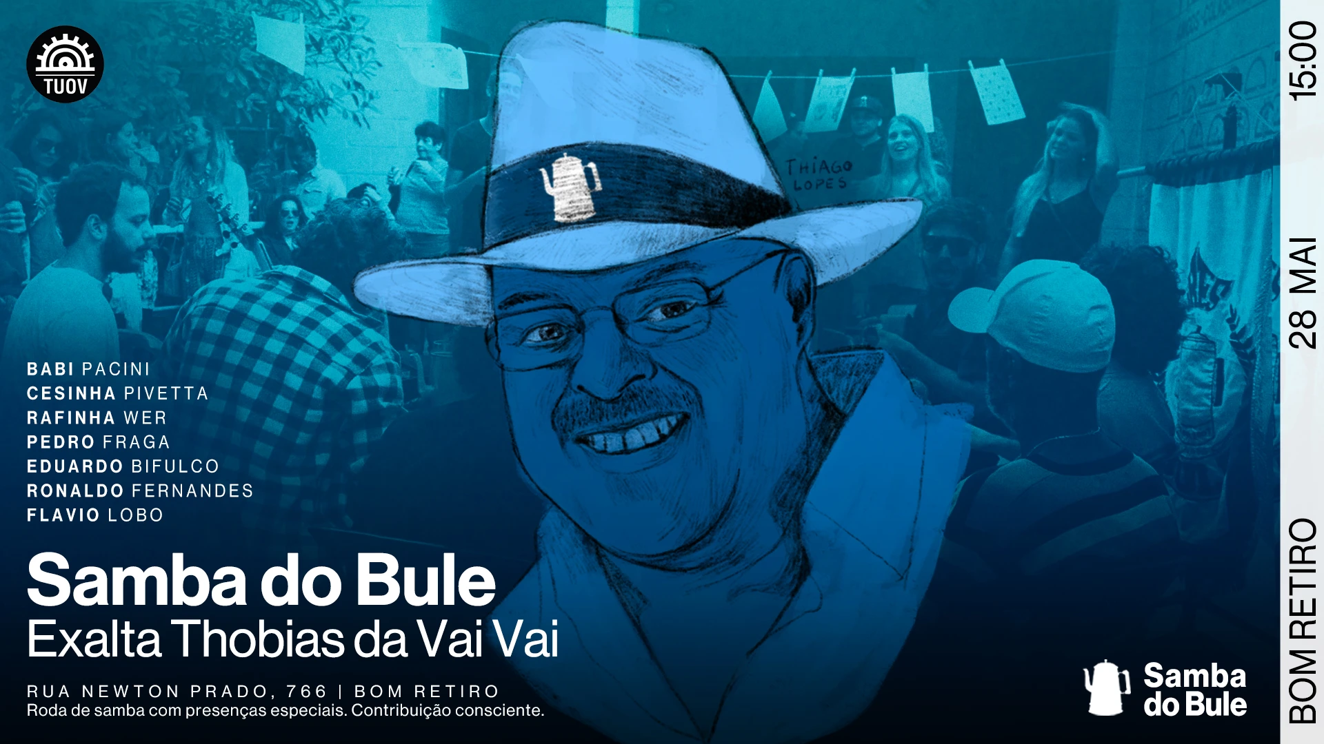Samba Do Bule | Exalta Thobias Da Vai Vai Cover