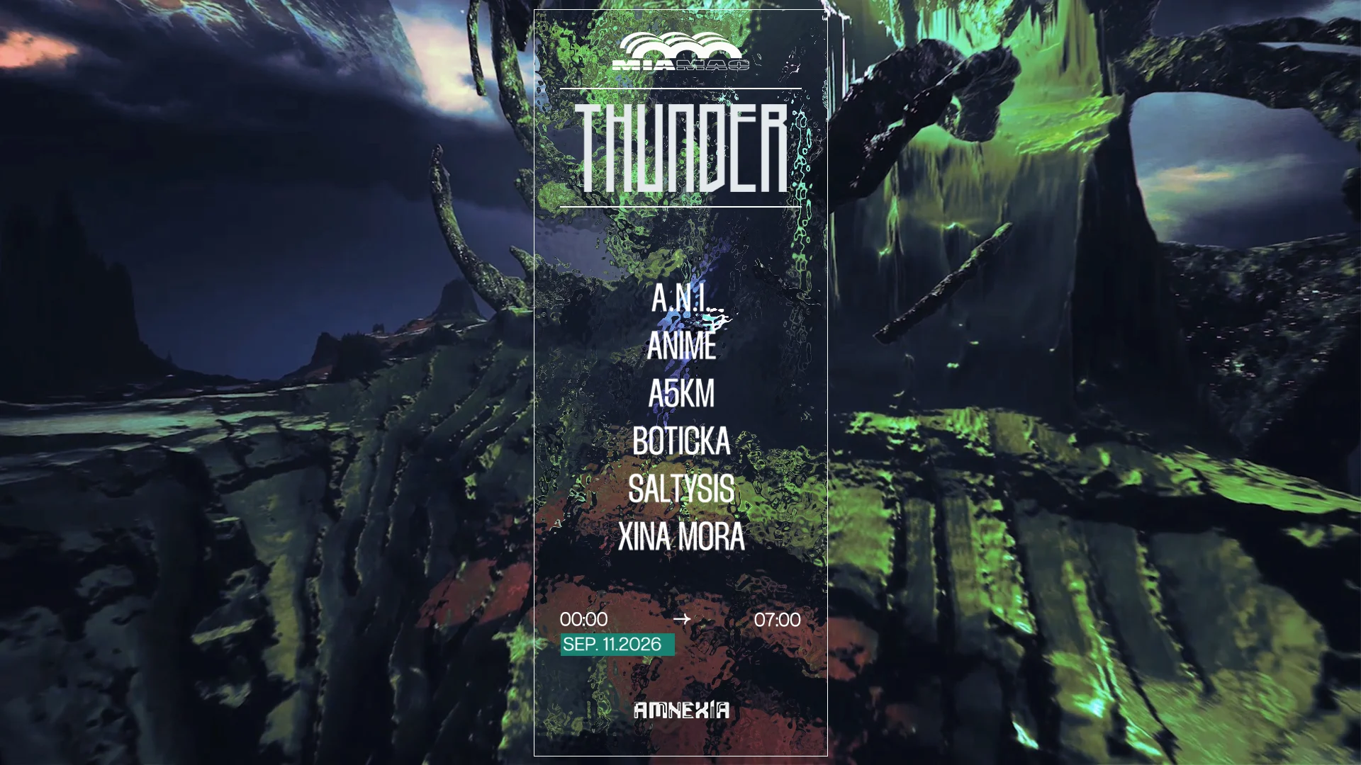 Thunder : A.N.I., Anime, A5km, Xina Mora & More Cover