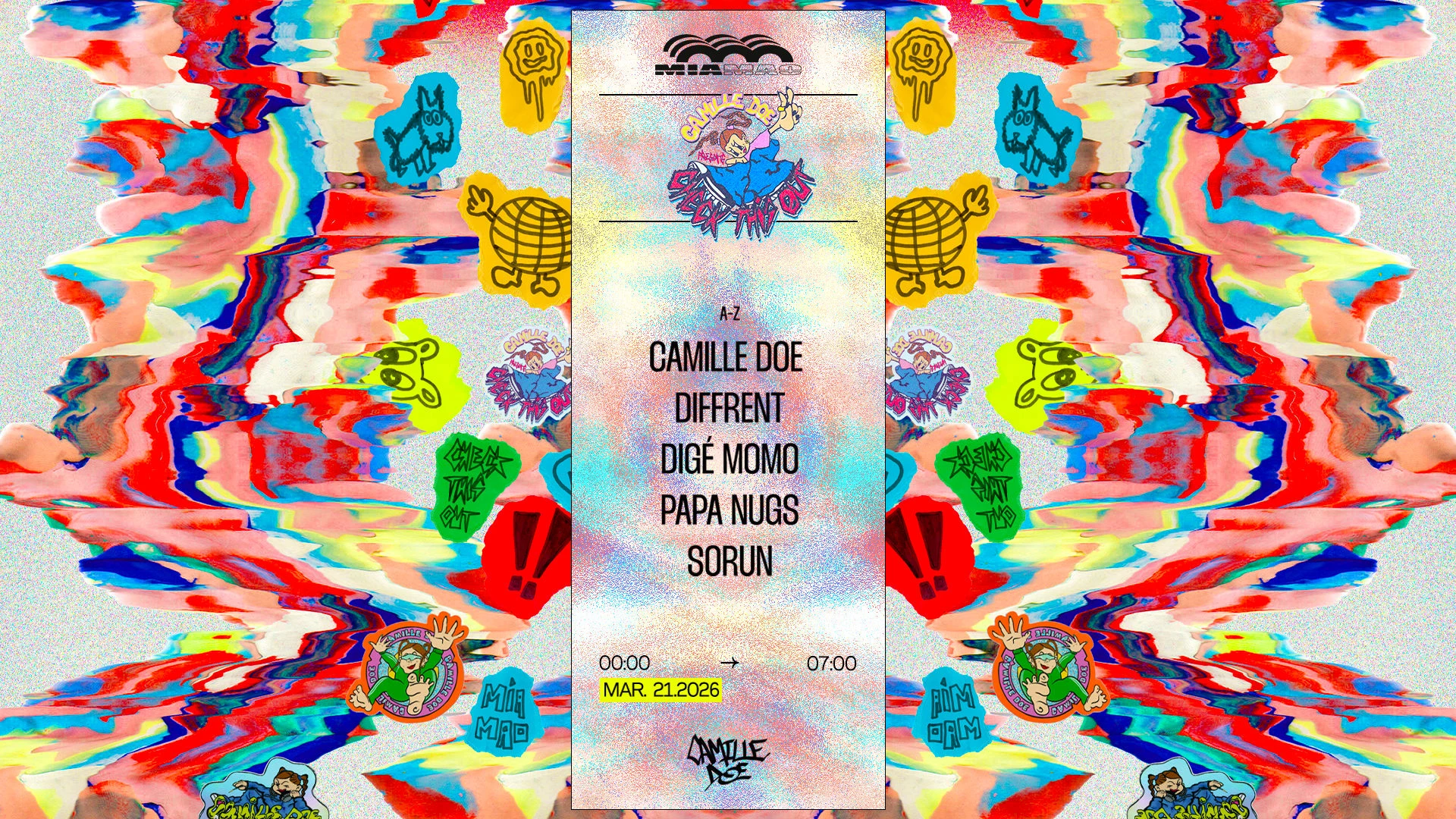 Check This Out : Camille Doe, Diffrent, Papa Nugs & More Cover