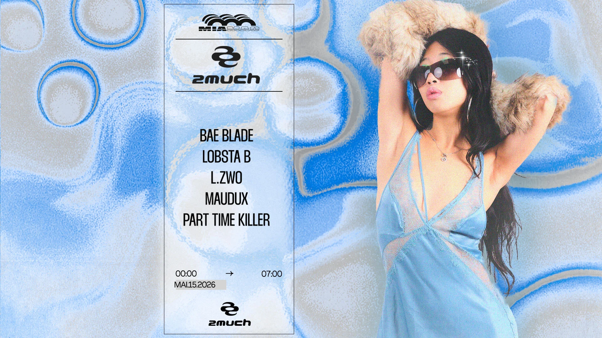 Mia Mao X 2much W/ Part Time Killer, L.Zwo, Lobsta B & More Cover