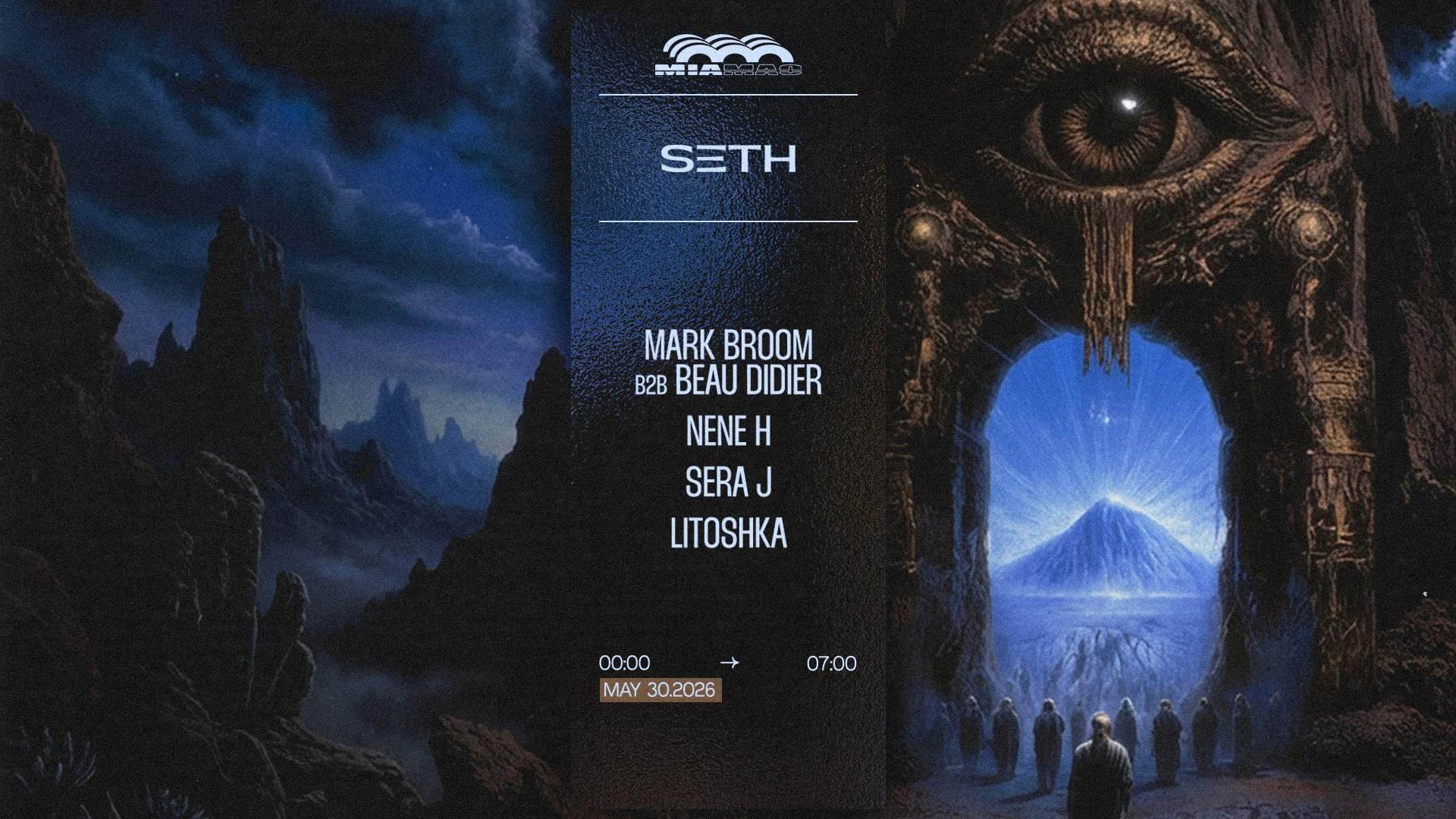 Seth : Mark Broom B2b Beau Didier, Nene H, Sera J & More Cover