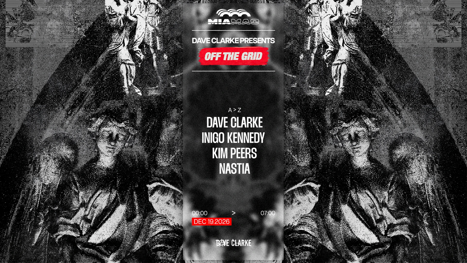 Off The Grid: Dave Clarke, Nastia, Inigo Kennedy & Kim Peers Cover