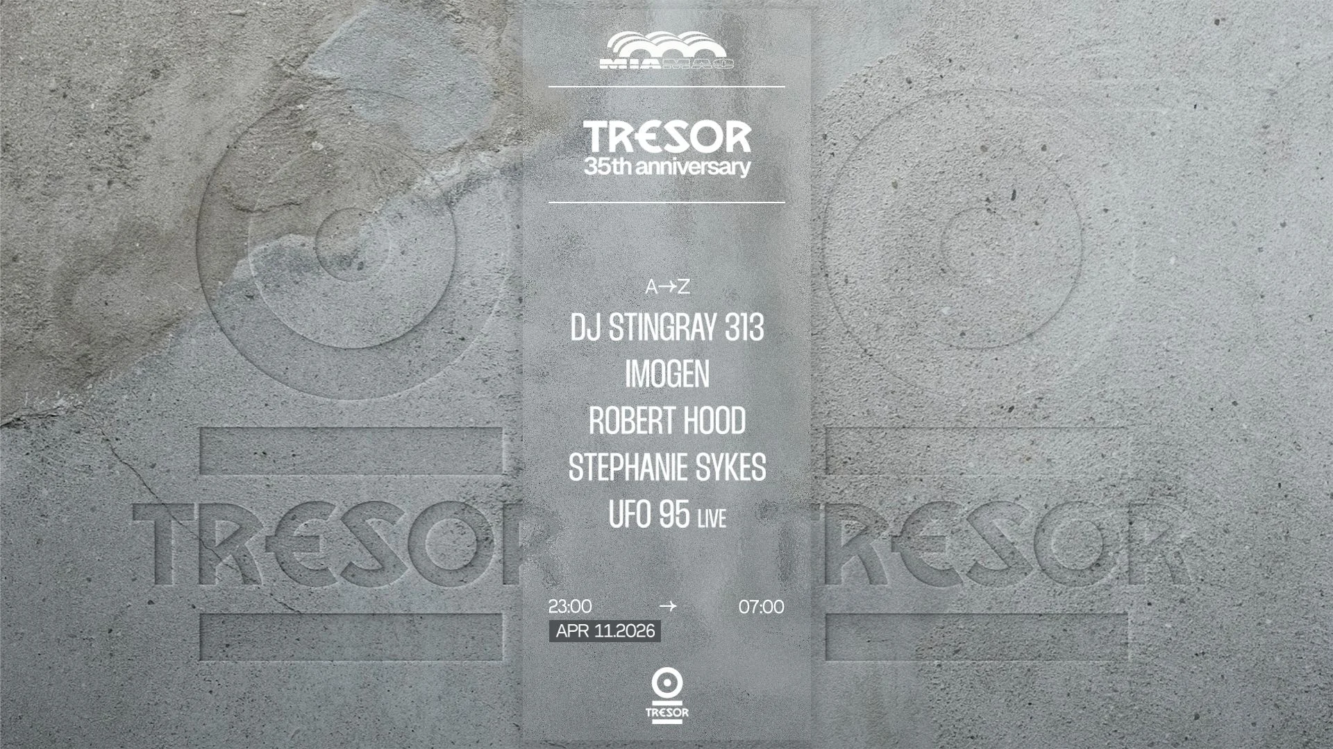 Tresor - 35 Years Anniversary Cover