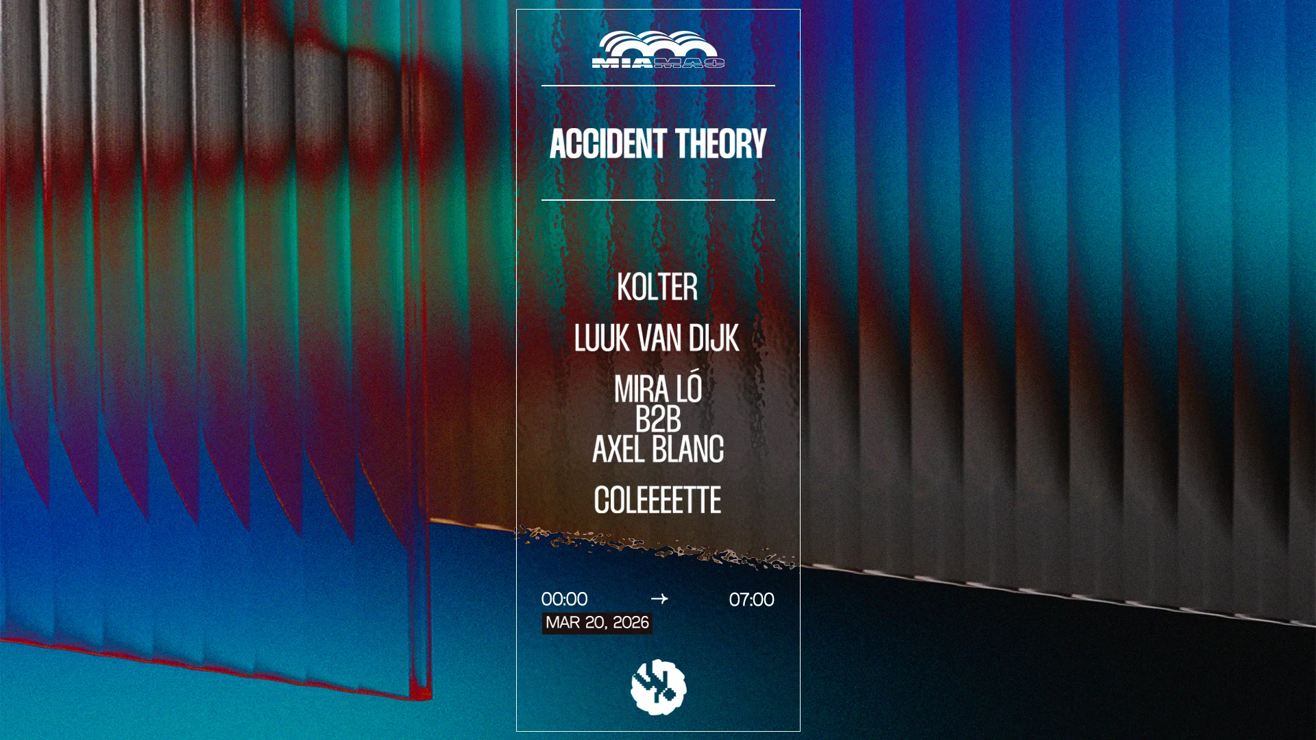 Accident Theory : Kolter, Luuk Van Dijk, Mira Ló & More Cover