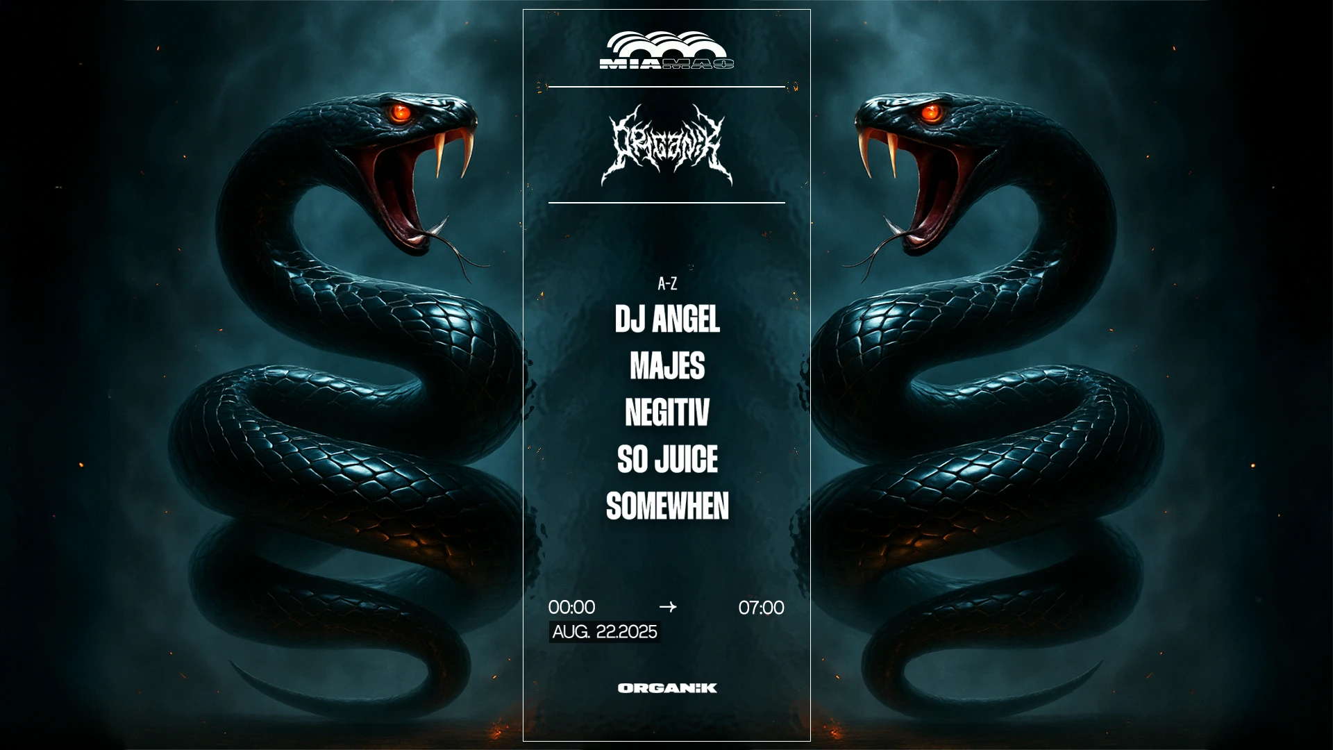 Organïk : Somewhen, Negitiv, So Juice, Majes, Dj Angel Cover