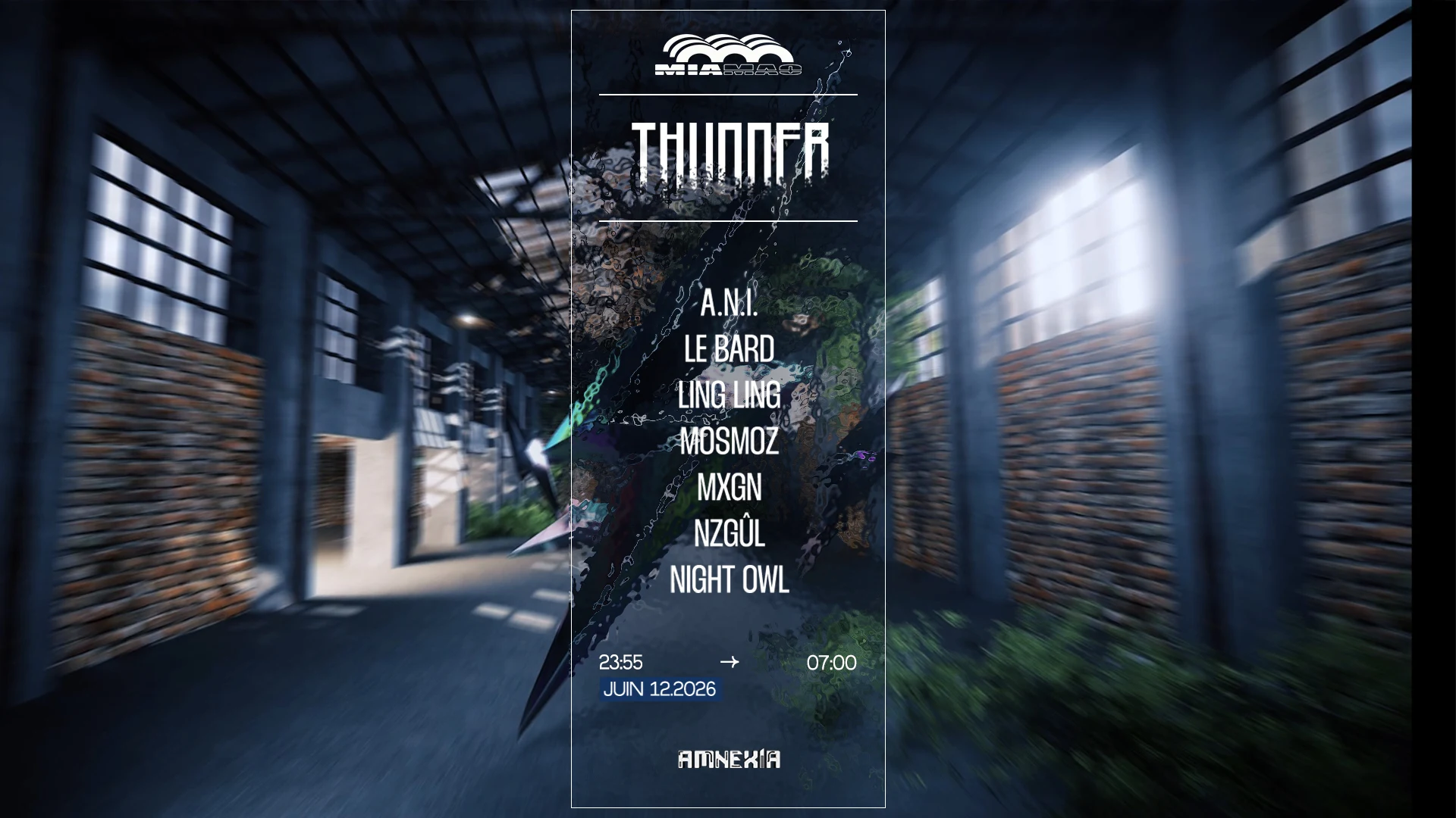 Thunder : A.N.I., Le Bard, Ling Ling, Mxgn, Nzgul & More Cover
