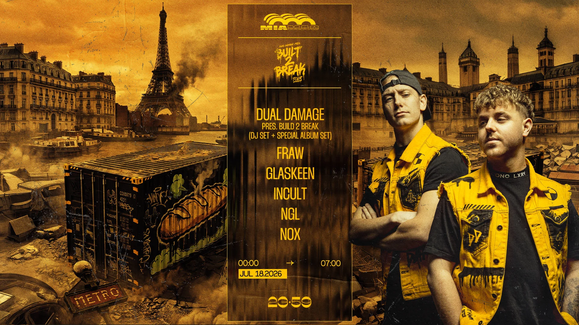 23:59 X Built 2 Break : Dual Damage, Fraw, Incult & More Cover