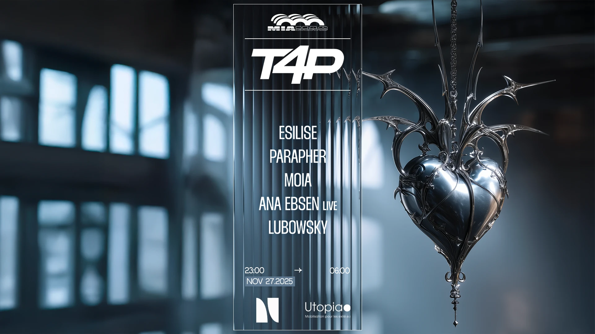 T4p : Moia, Parapher, Esilise, Lubowsky & Ana Ebsen (Live) Cover