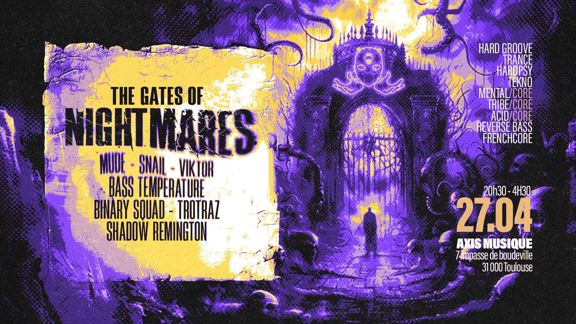 Rave Lucide - The Gates Of Nightmares Cover