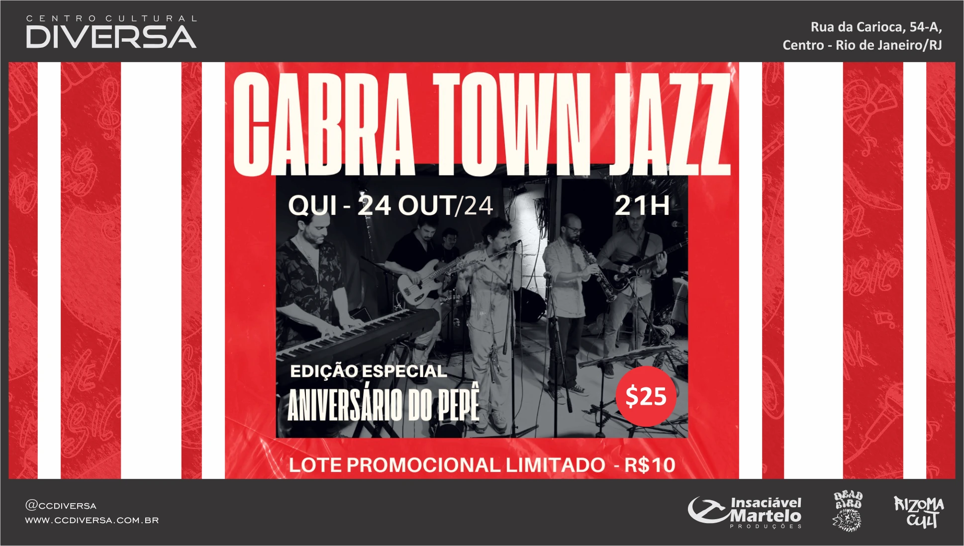 Show Cabra Town Jazz Cover