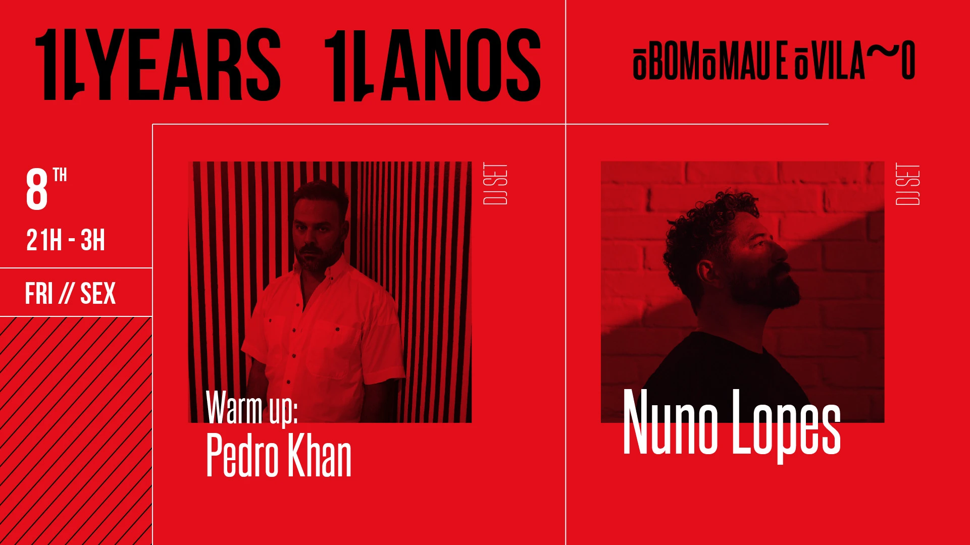 11° Aniversário O Bom O Mau E O Vilão | 08.11 Cover