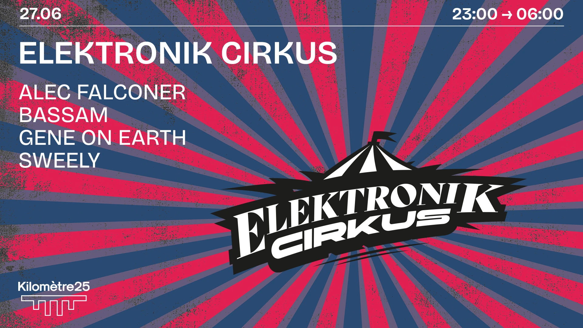 Elektronik Cirkus X Km25 : Sweely, Gene On Earth & More Cover