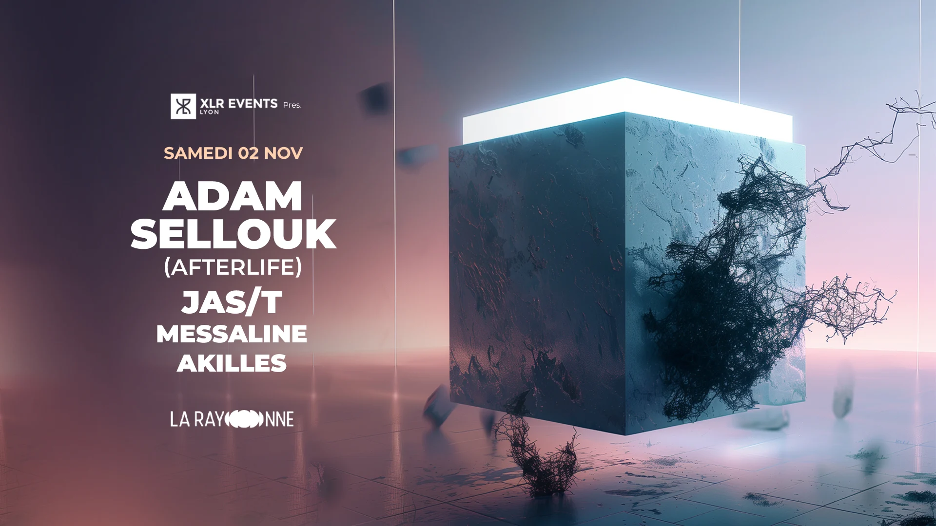 Xlr Events : Adam Sellouk (Afterlife) Cover