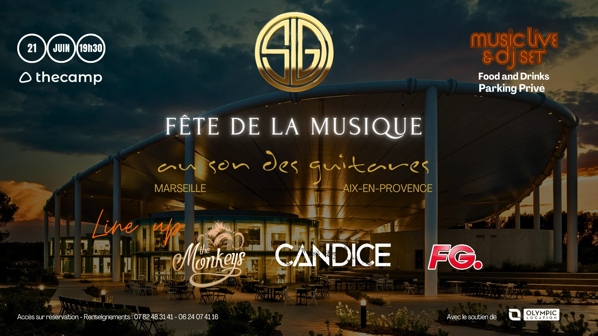 Au Son Des Guitares X Fête De La Musique 25 - Thecamp Cover