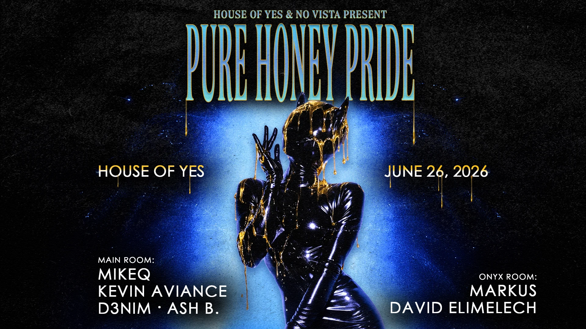 Pure Honey Pride: Mike Q, Kevin Aviance, David Elimelech Cover