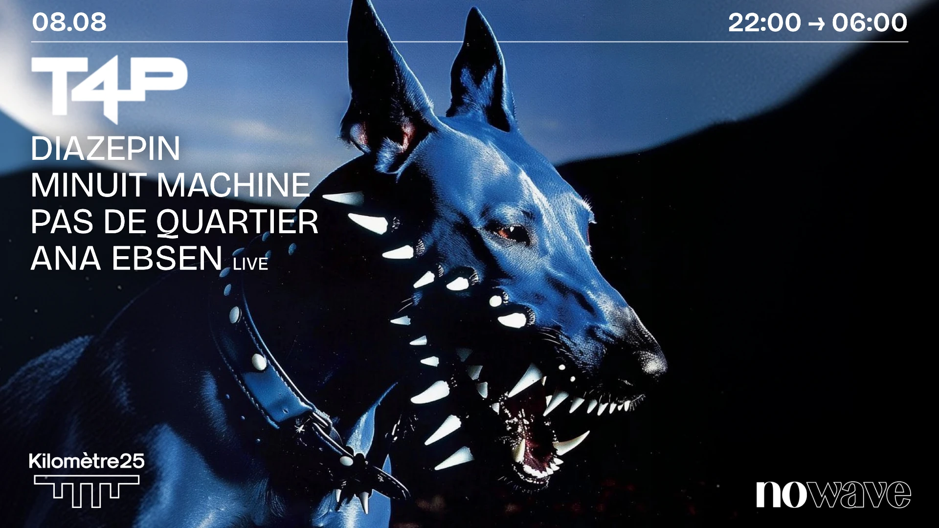 T4p X Km25 : Minuit Machine, Diazepin, Pas De Quartier &More Cover