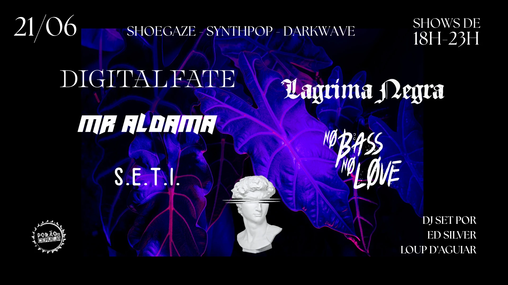 Noite De Synthpop, Dark Wave, Dreampop E Shoegaze Cover