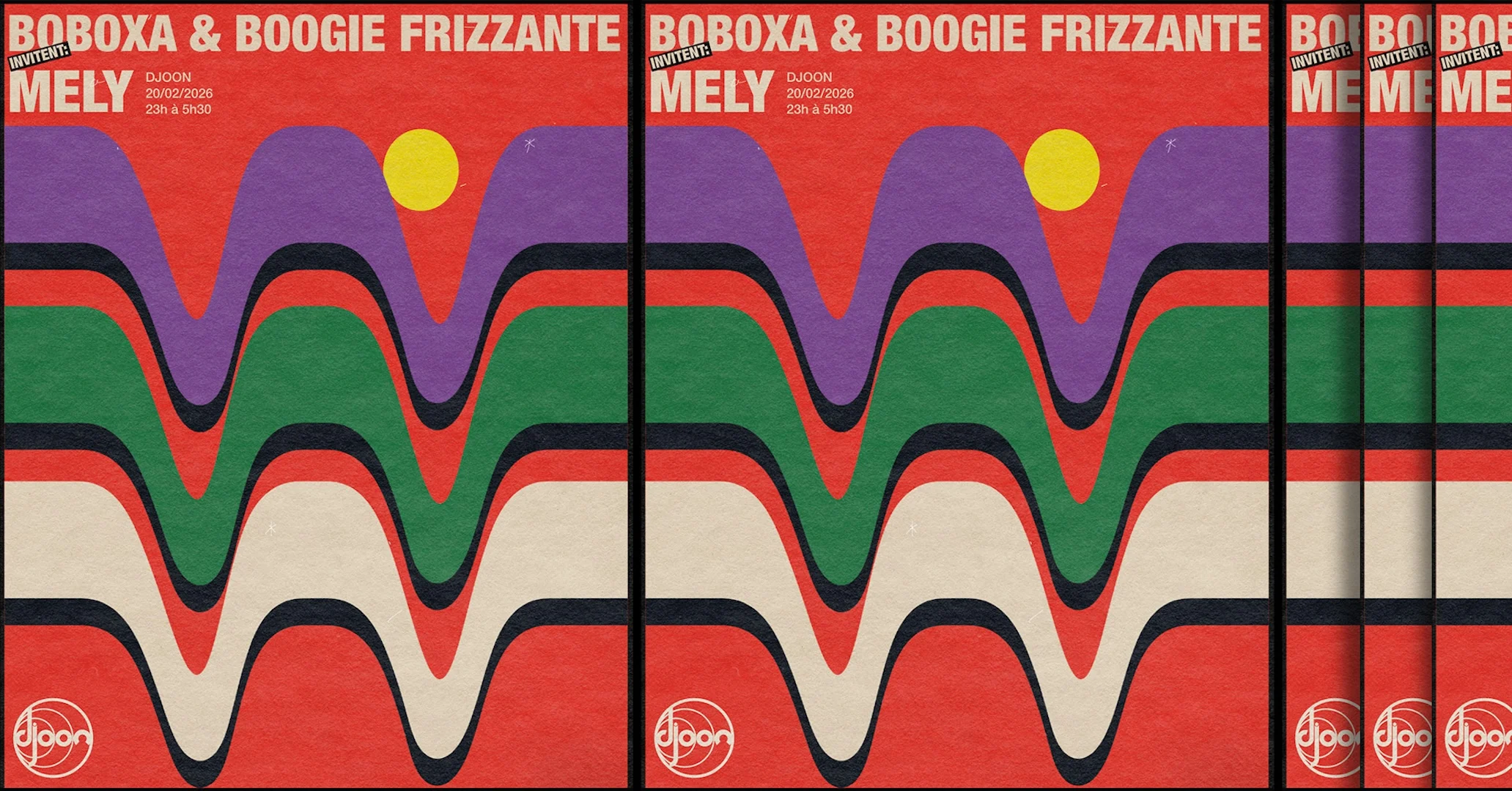 Boboxa & Boogie Frizzante Invitent Mely Cover