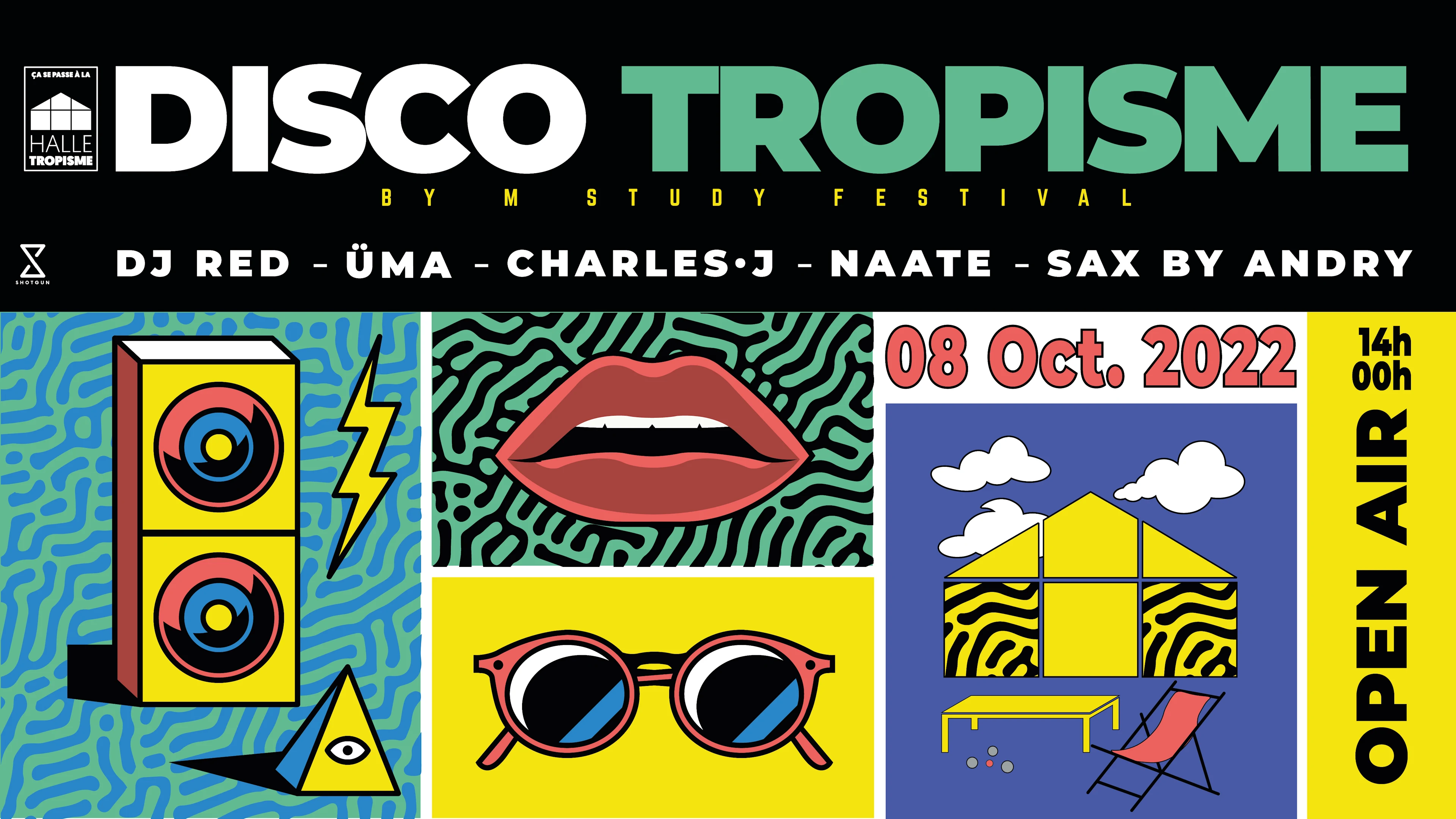 Disco Tropisme By M Study Festival Cover