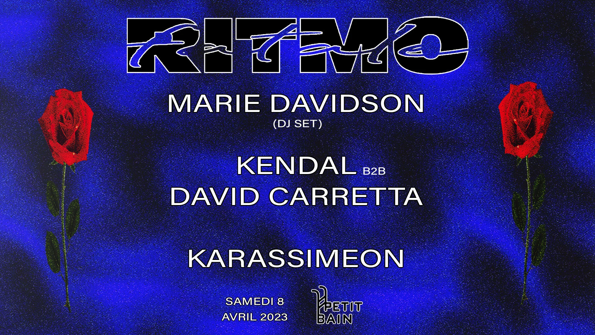 Ritmo Fatale : Marie Davidson +Kendal B2b David Carretta Cover