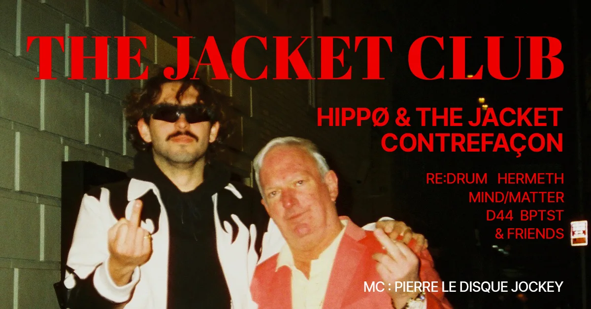 The Jacket Club #2 - Hippø & The Jacket, Contrefaçon & More. Cover